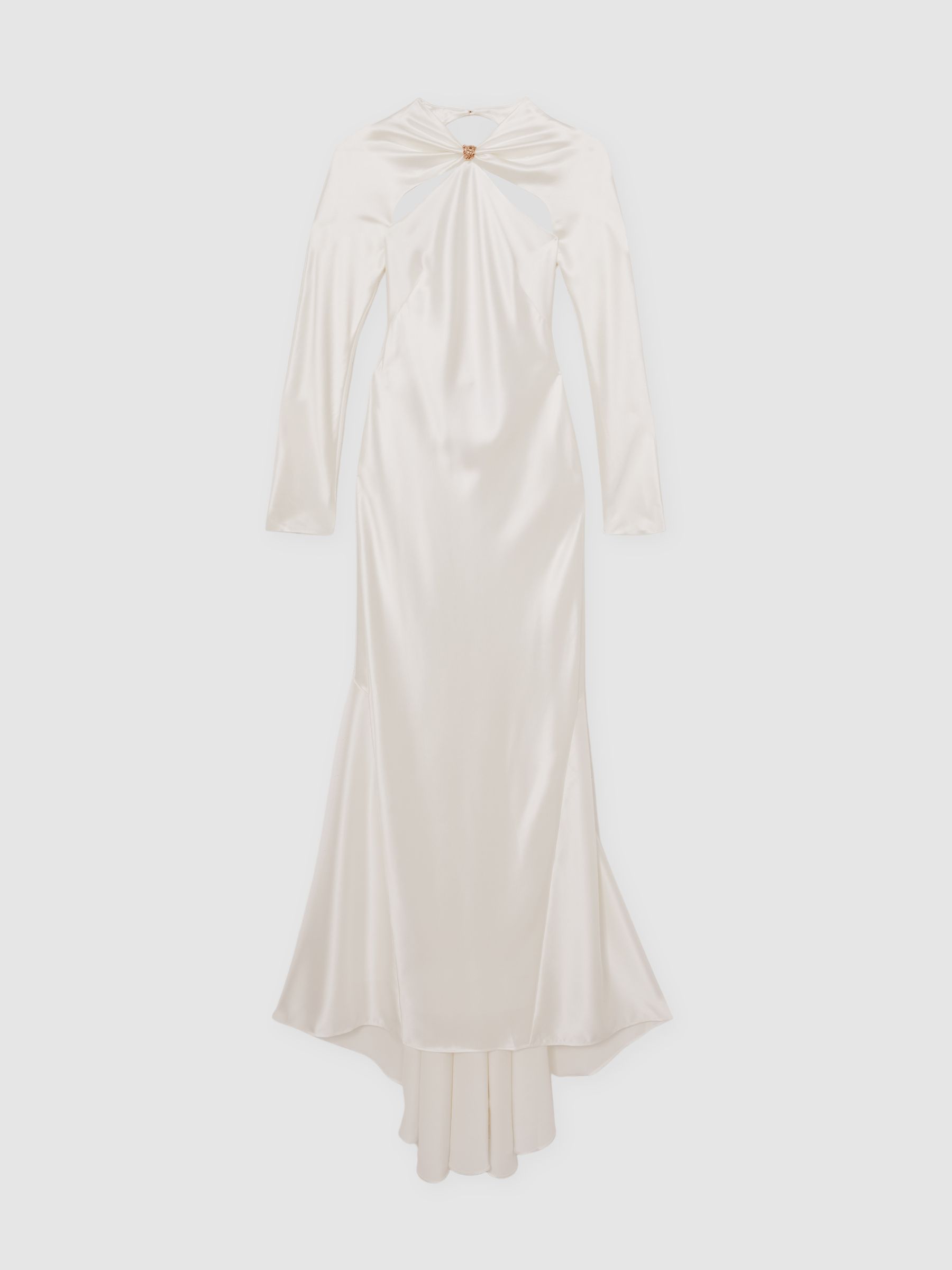 Acler Ivory Flintshire Maxi Dress in Ivory - Image 2 of 5