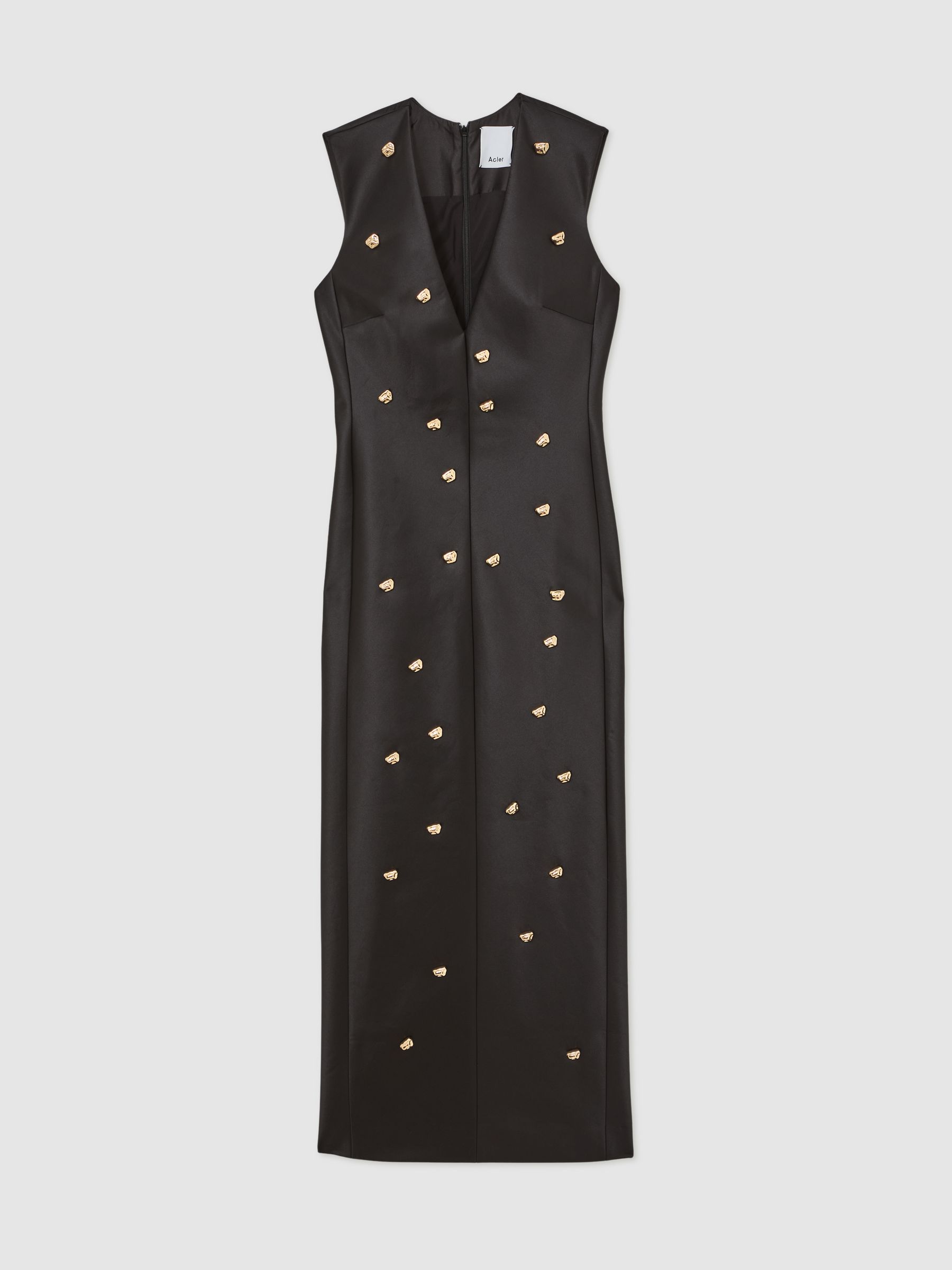 Acler Pattison Maxi Dress in Black - Image 2 of 6