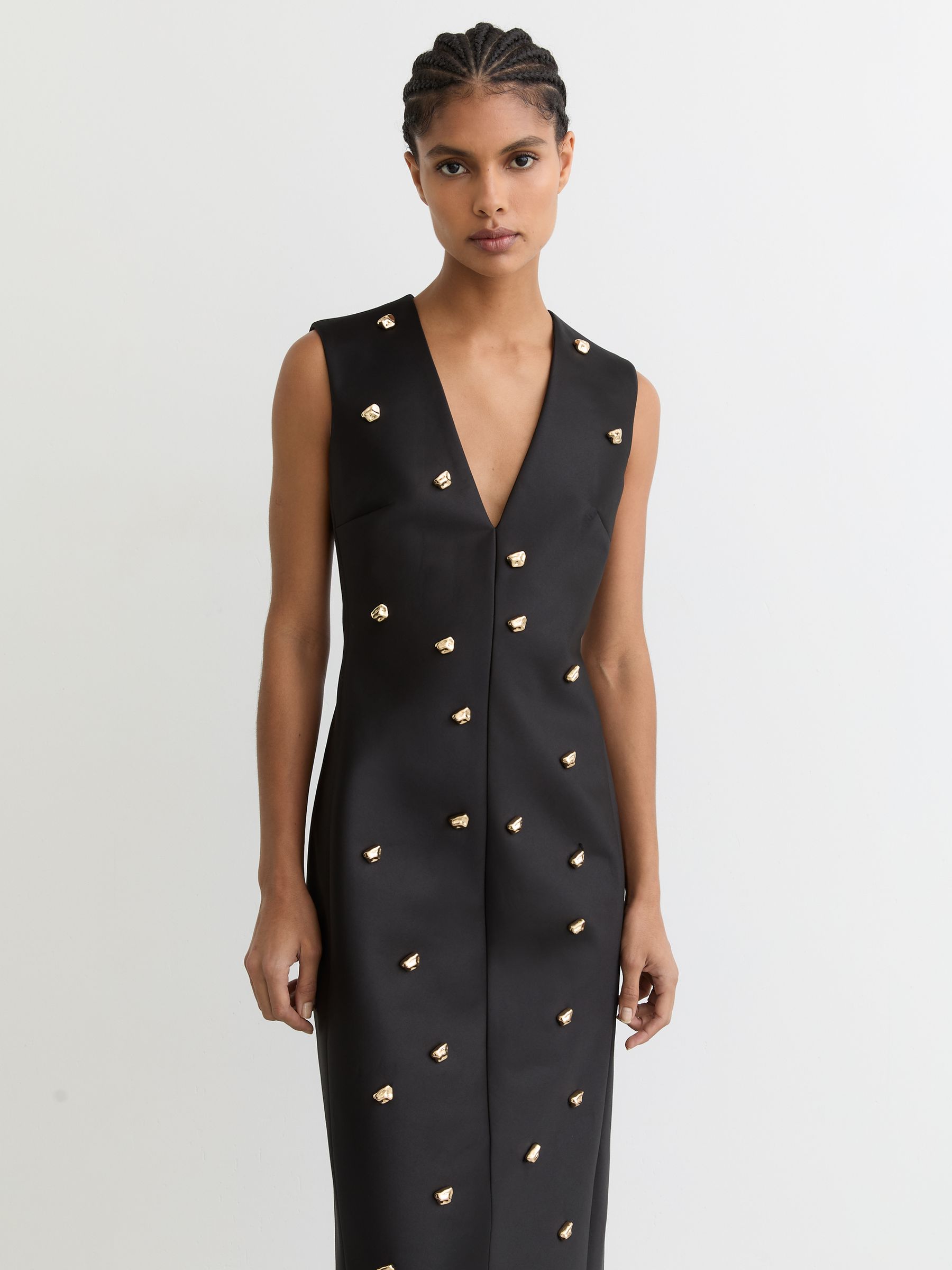 Acler Pattison Maxi Dress in Black - Image 3 of 6