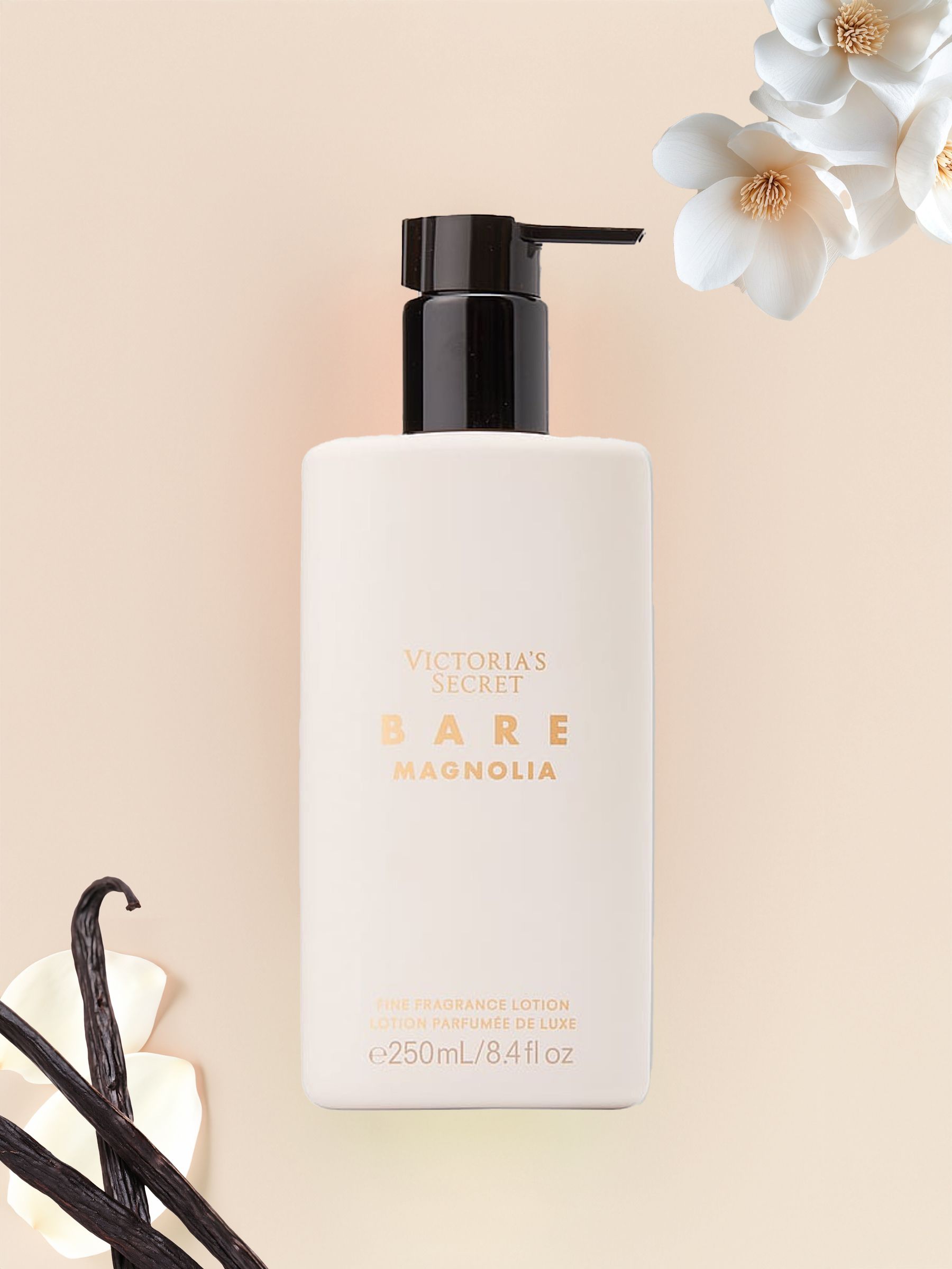 Bare Magnolia Body Lotion 250ml - Image 1 of 2