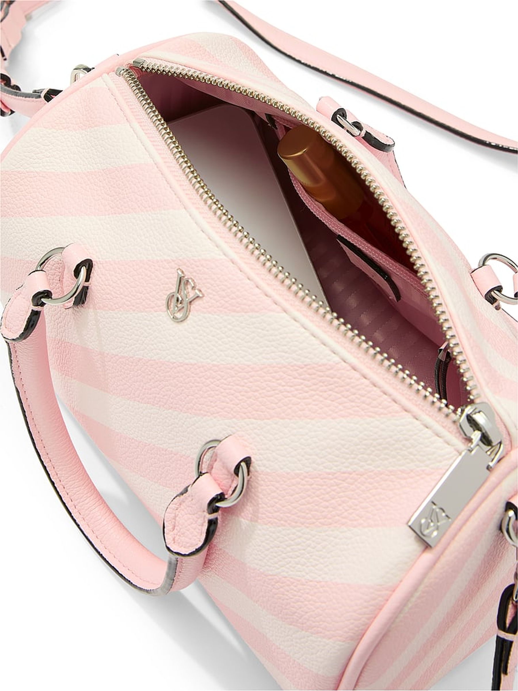 Heritage Stripe Pink Mini Crossbody Bag - Image 3 of 4