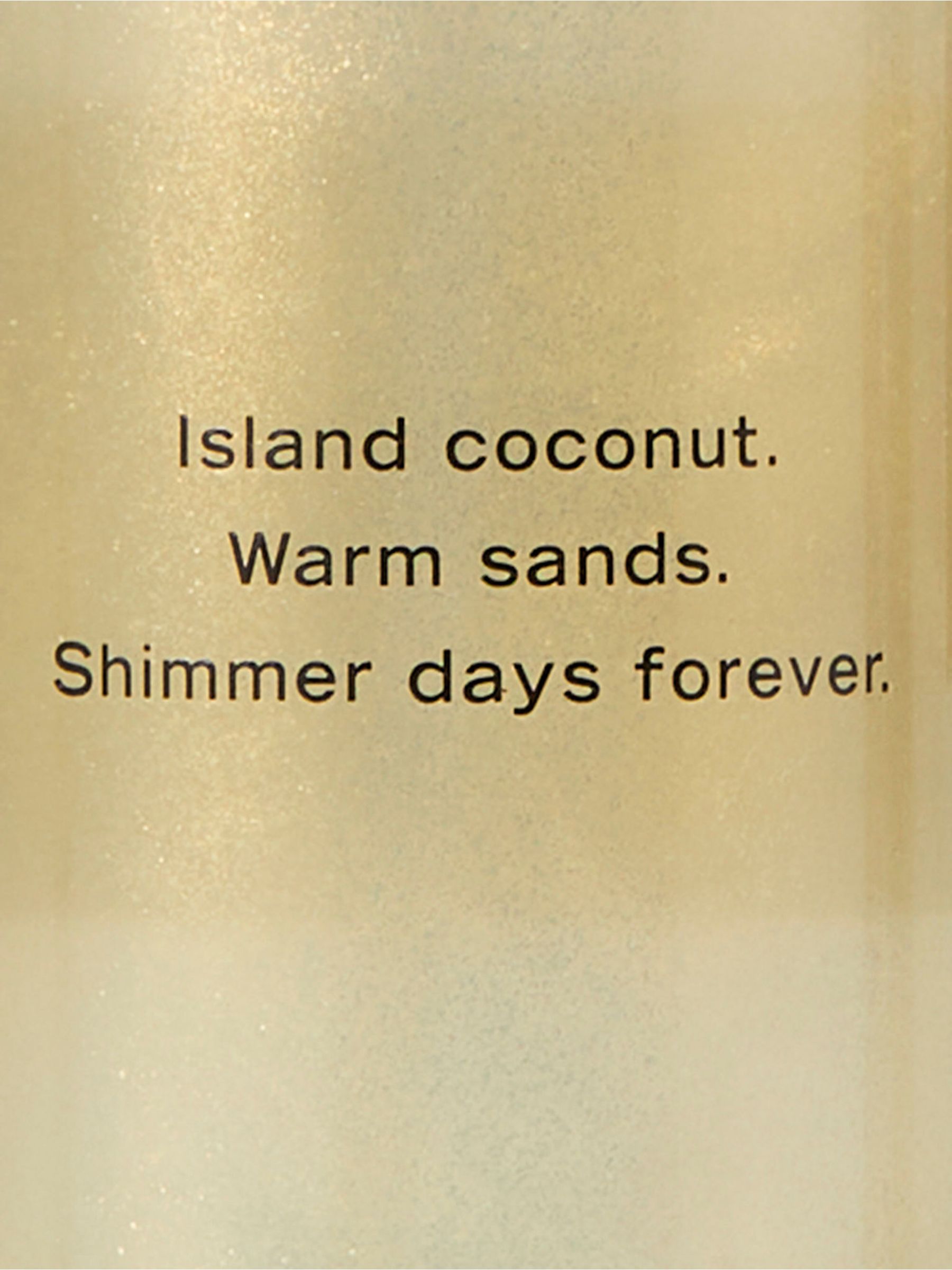 Gold Shimmer Body Mist 250ml - Image 2 of 2