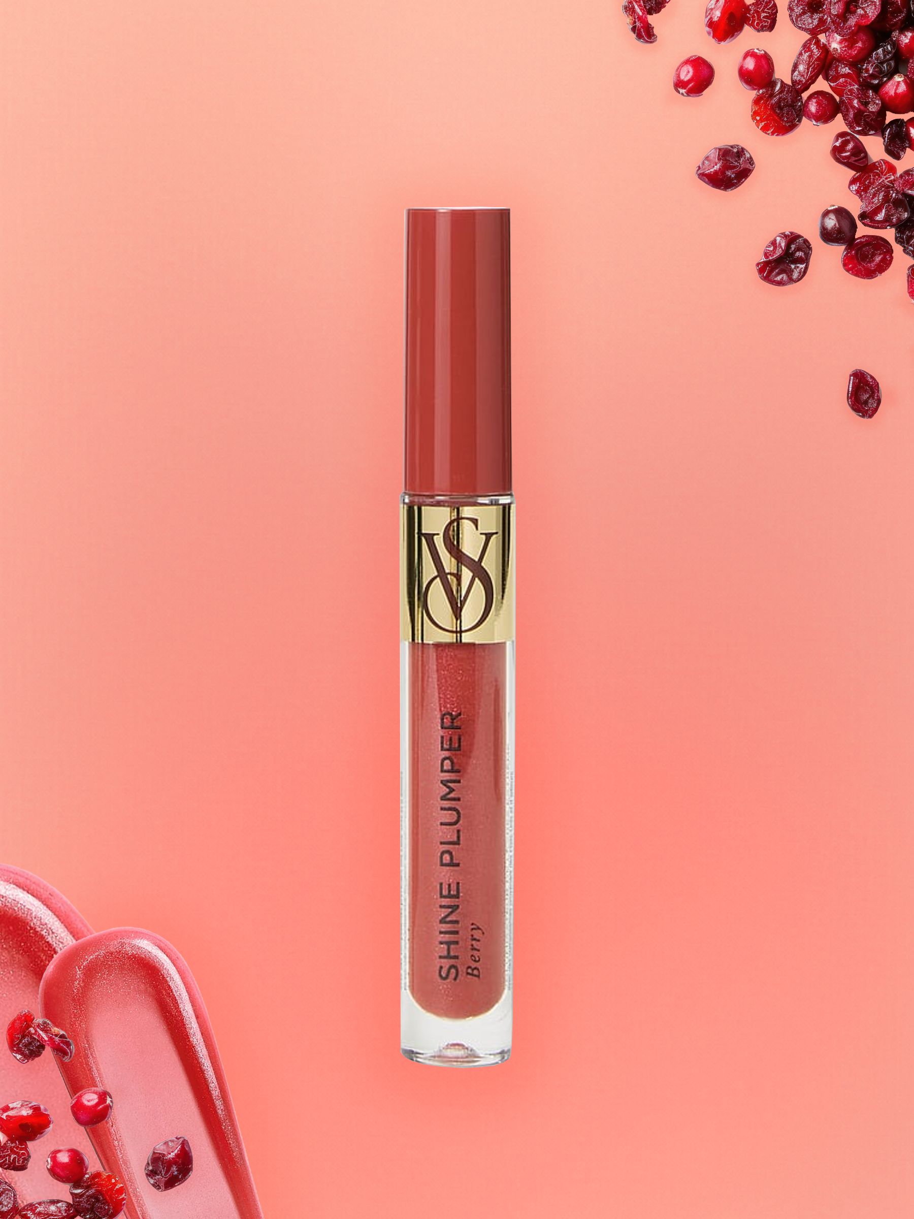 Burgundy Red Lip Gloss - Image 3 of 4