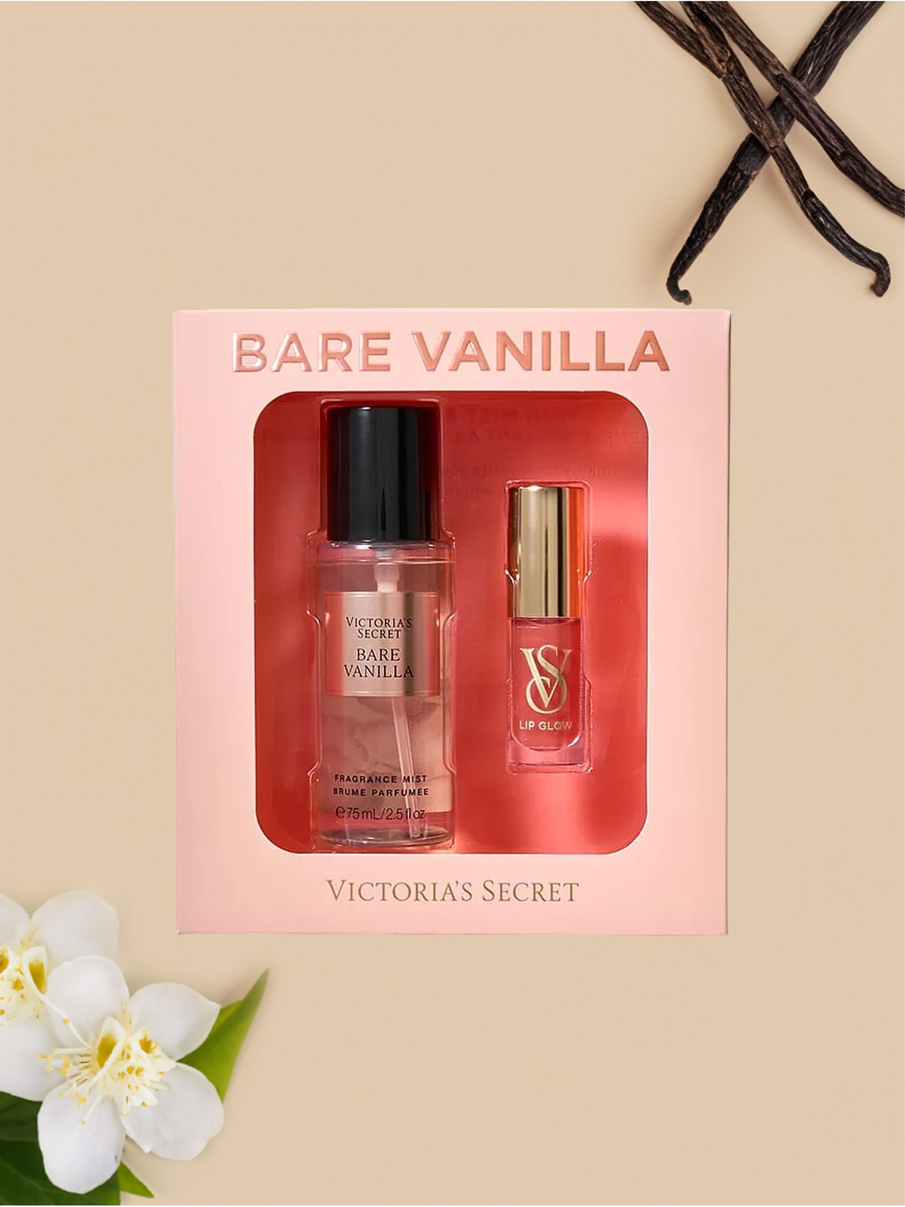 Bare Vanilla Mist and Lip Gift Set Piece Victoria's Secret UK