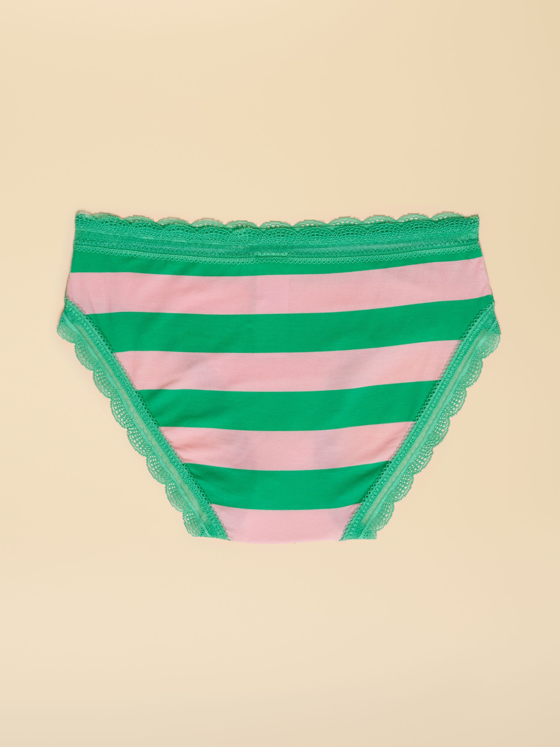 Red & Green Party Dogs/Stripe Knickers 3 Pack - Image 6 of 10