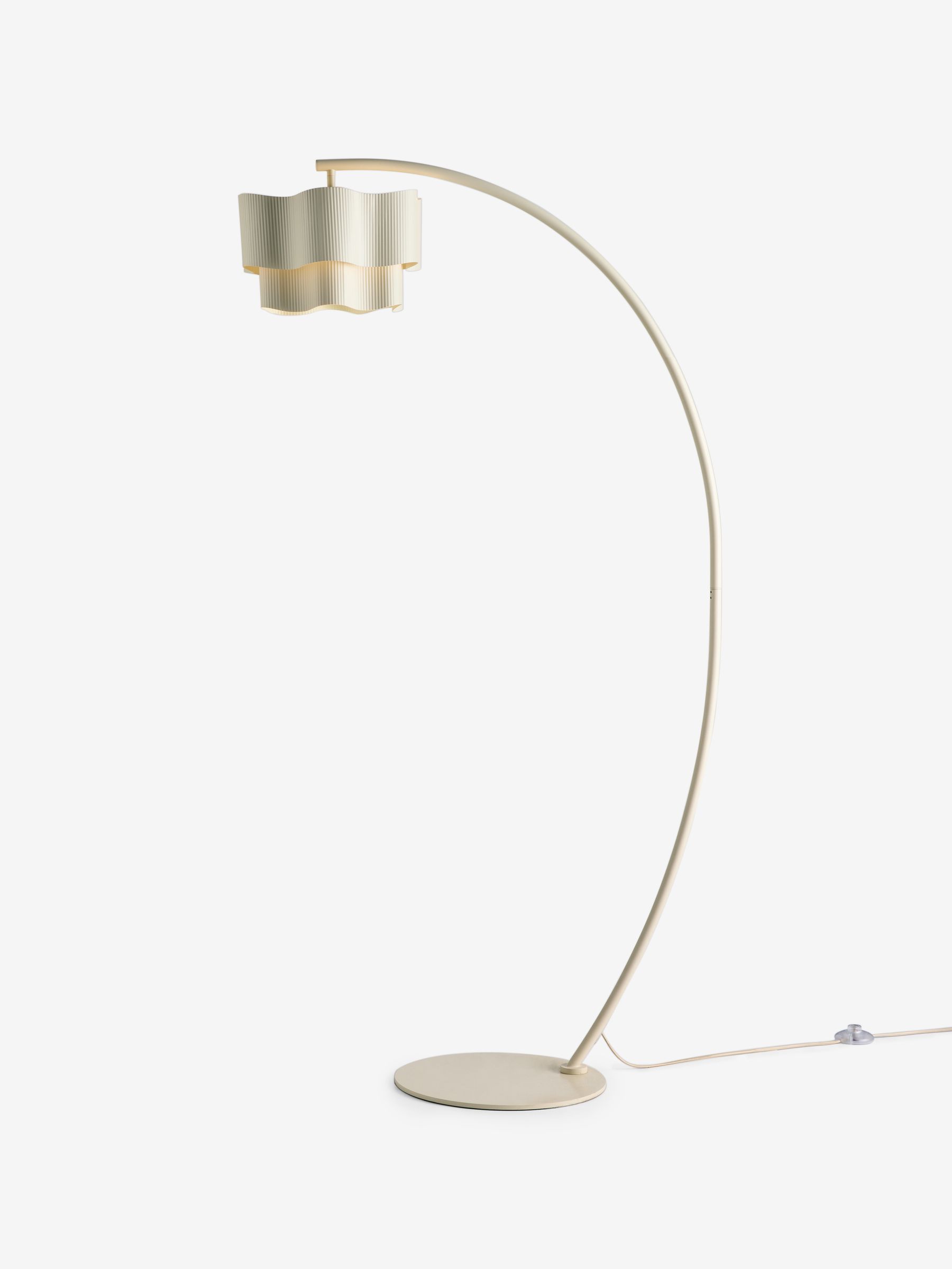 Sydney Floor Lamp in Cream - Image 4 of 5