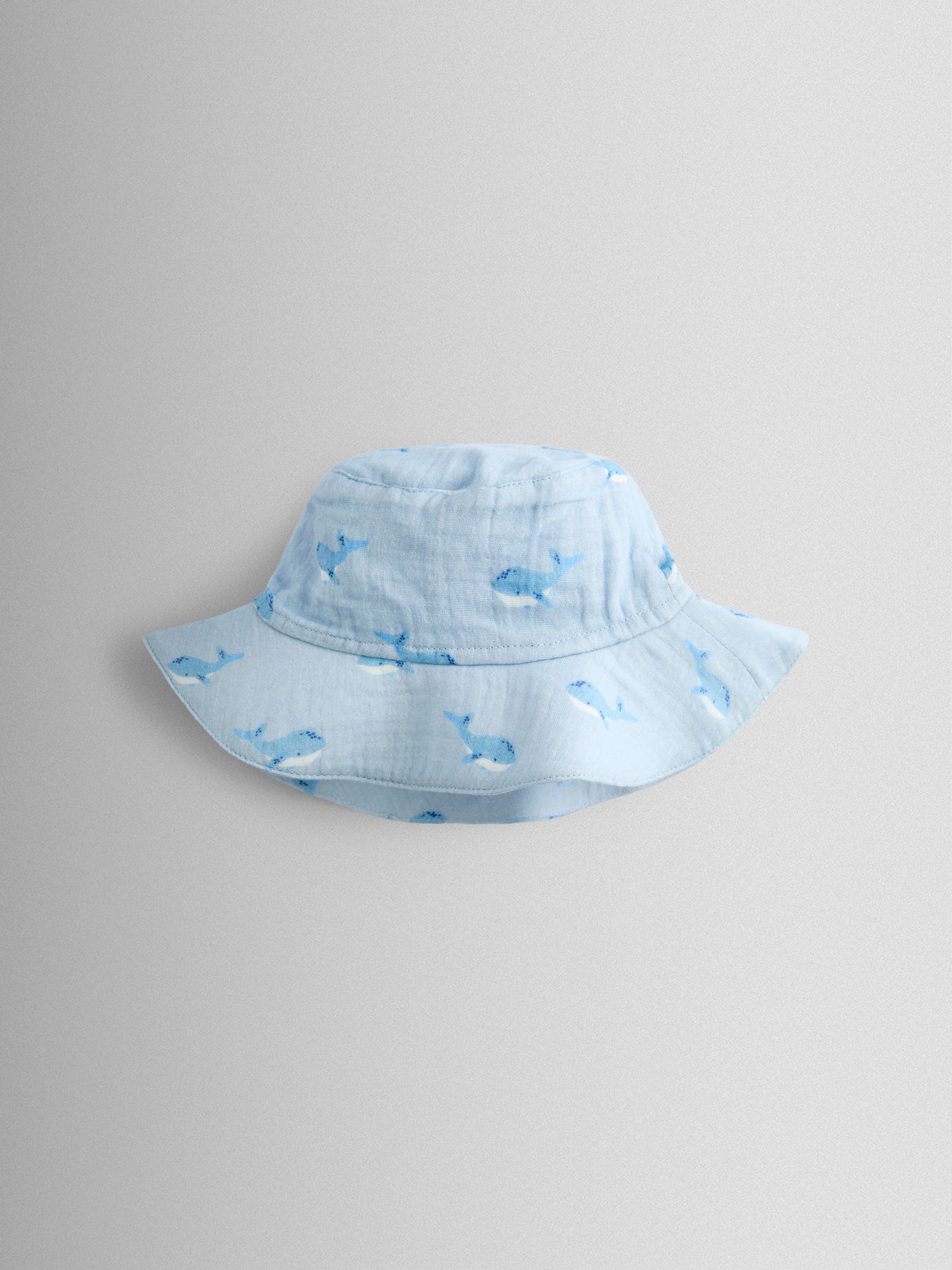 Blue Woven Printed Romper - Image 6 of 8