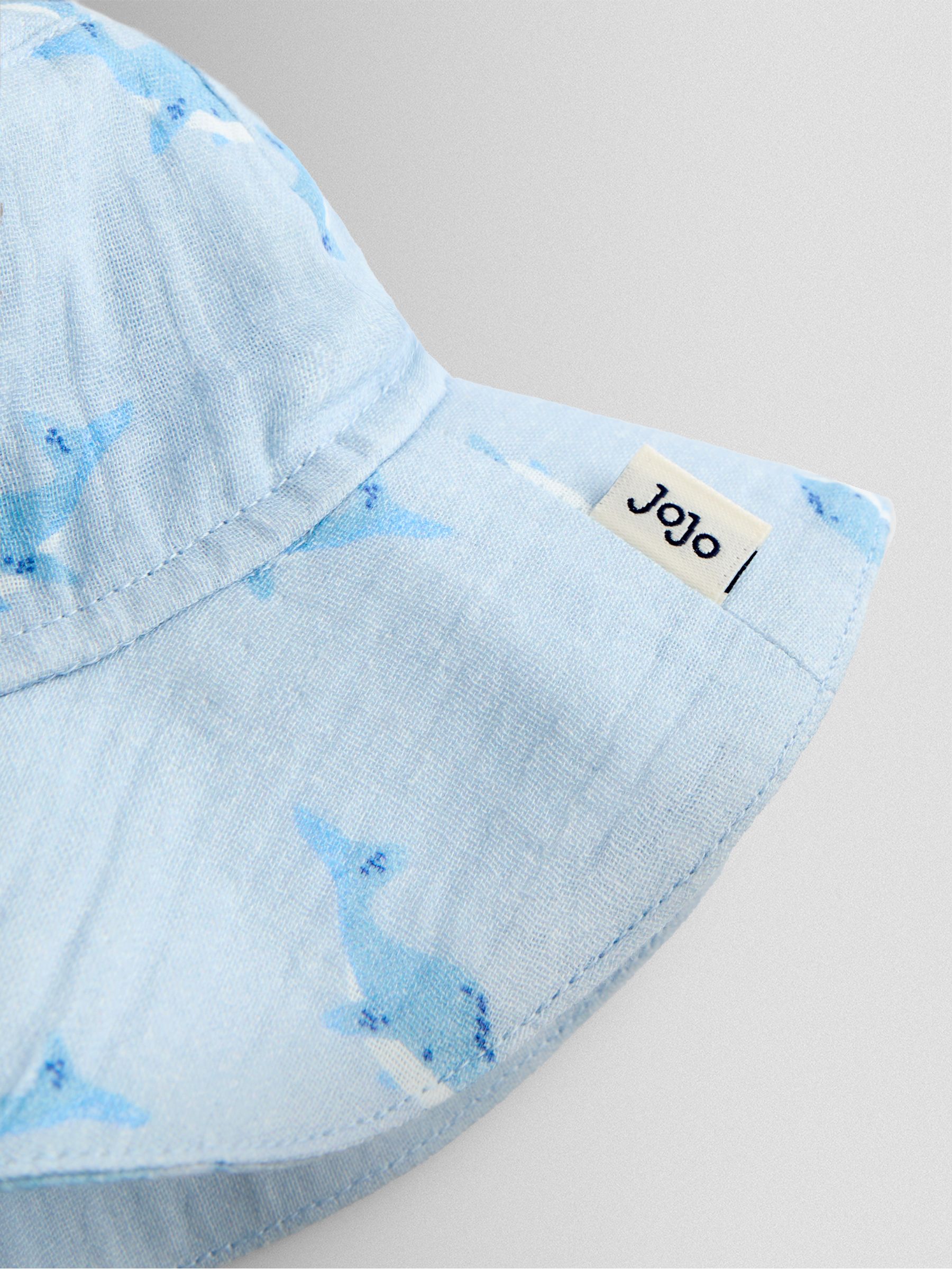 Blue Woven Printed Romper - Image 8 of 8