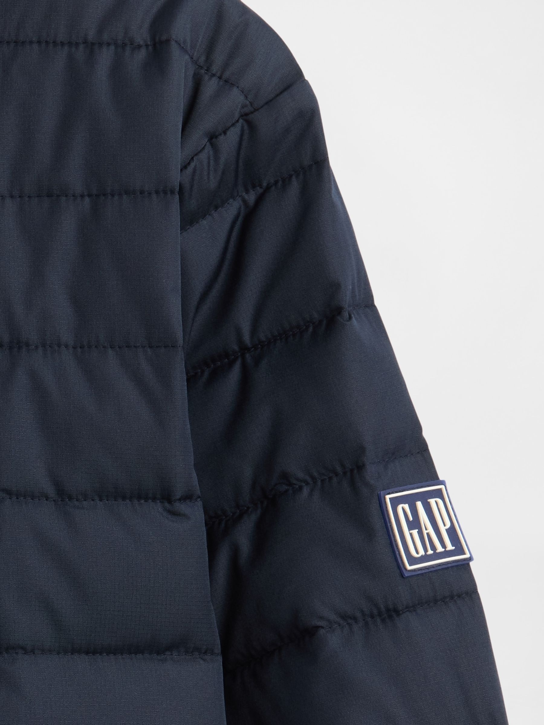 Navy Relaxed Cold Control Puffer Jacket - Image 4 of 4