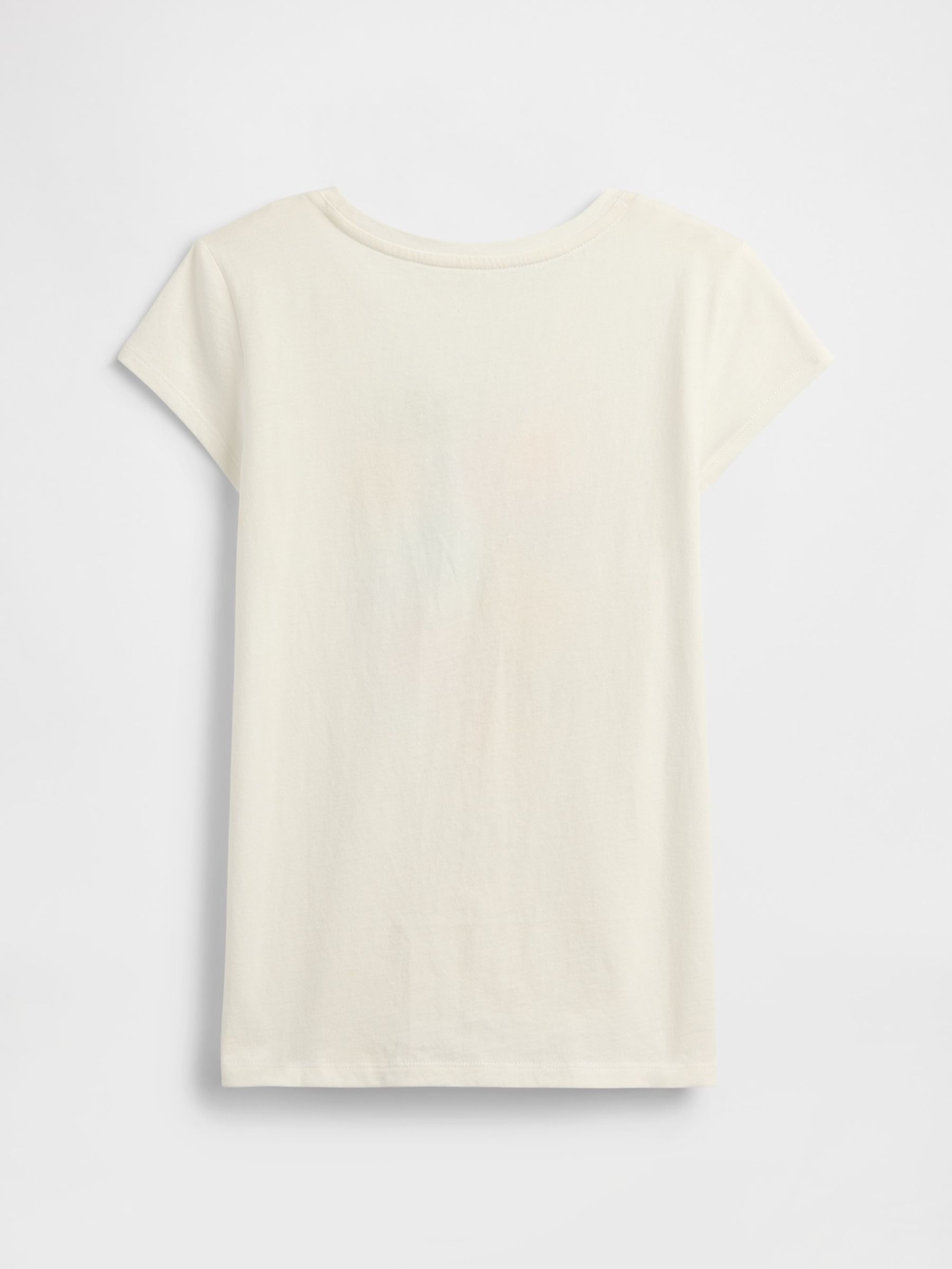 Cream Logo Crew Neck Short Sleeve T-Shirt (4-13yrs) - Image 2 of 2
