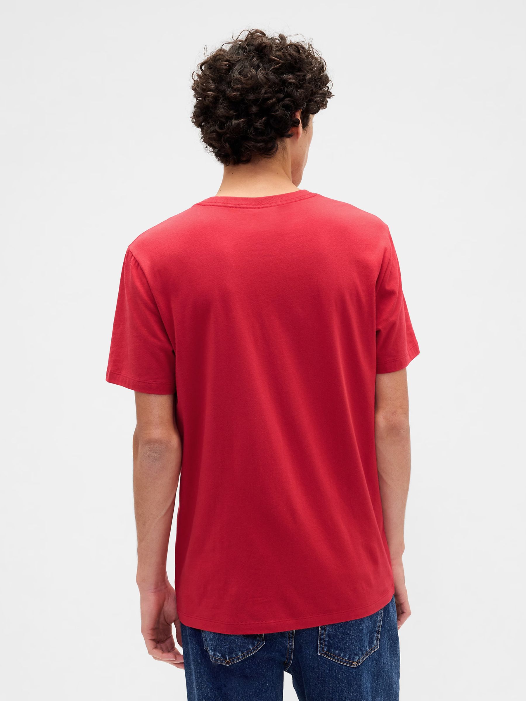 Red Everyday Soft Crew Neck T-Shirt - Image 2 of 5