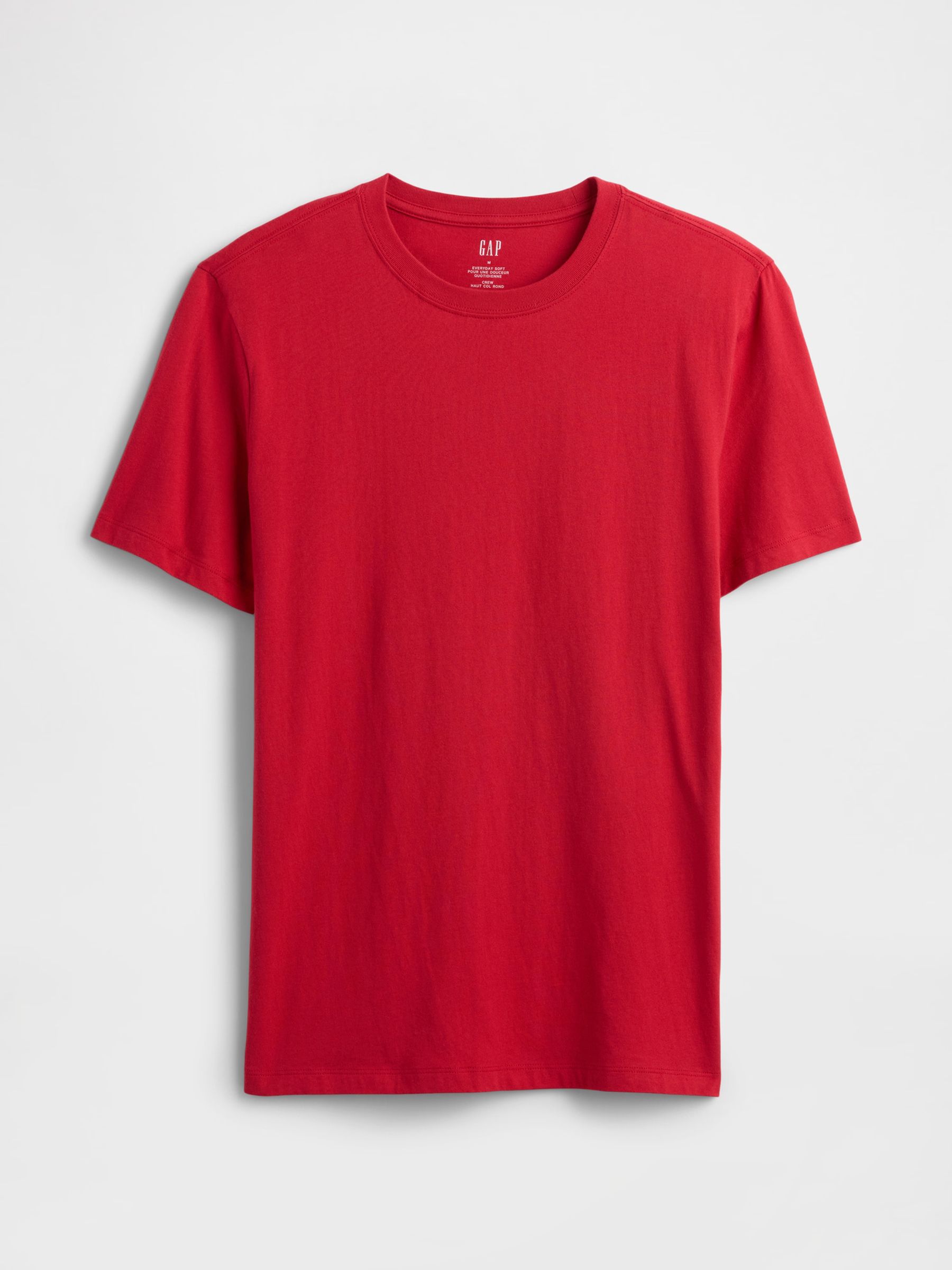 Red Everyday Soft Crew Neck T-Shirt - Image 4 of 5