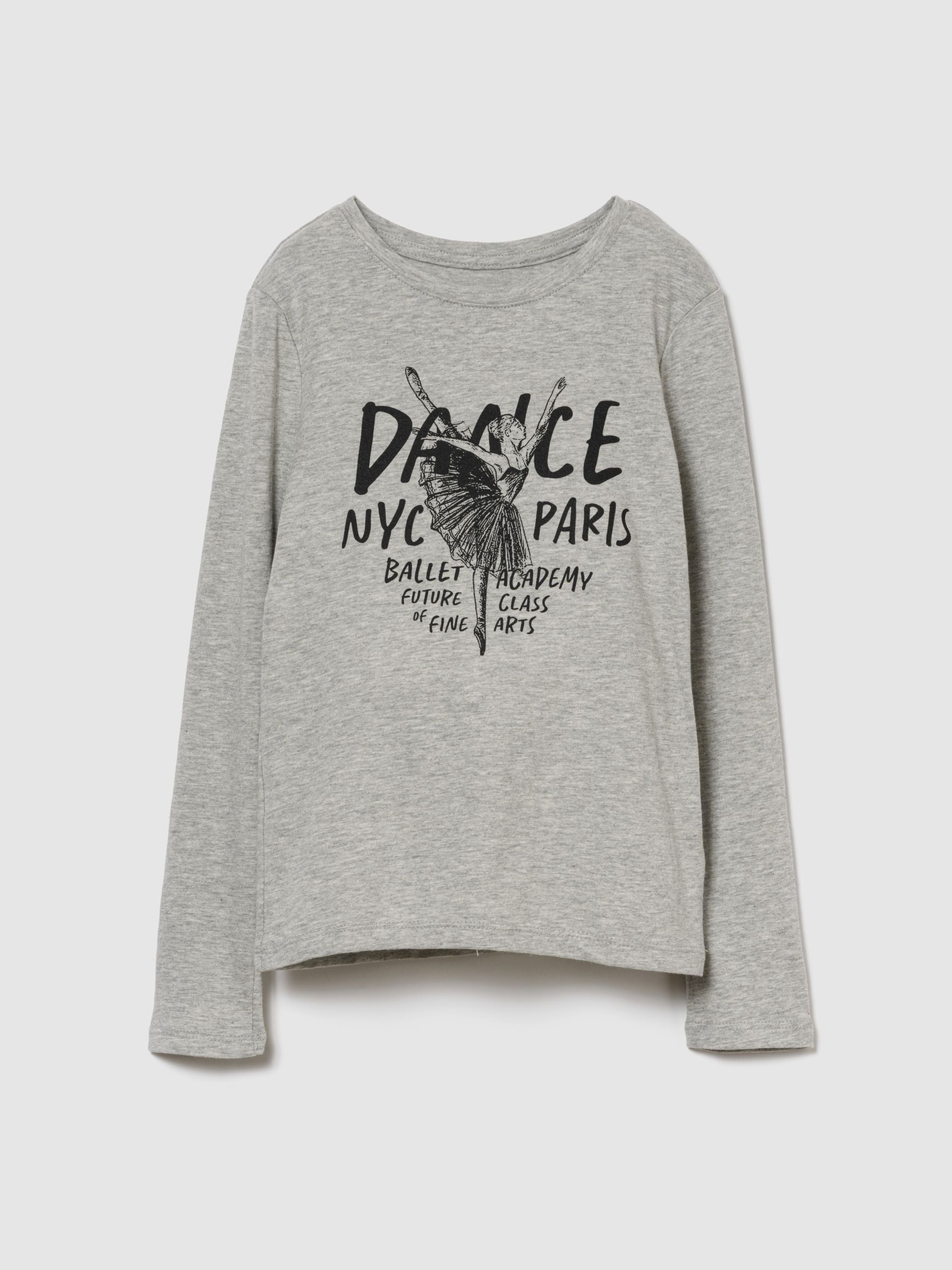 Grey Graphic T-Shirt - Image 1 of 3