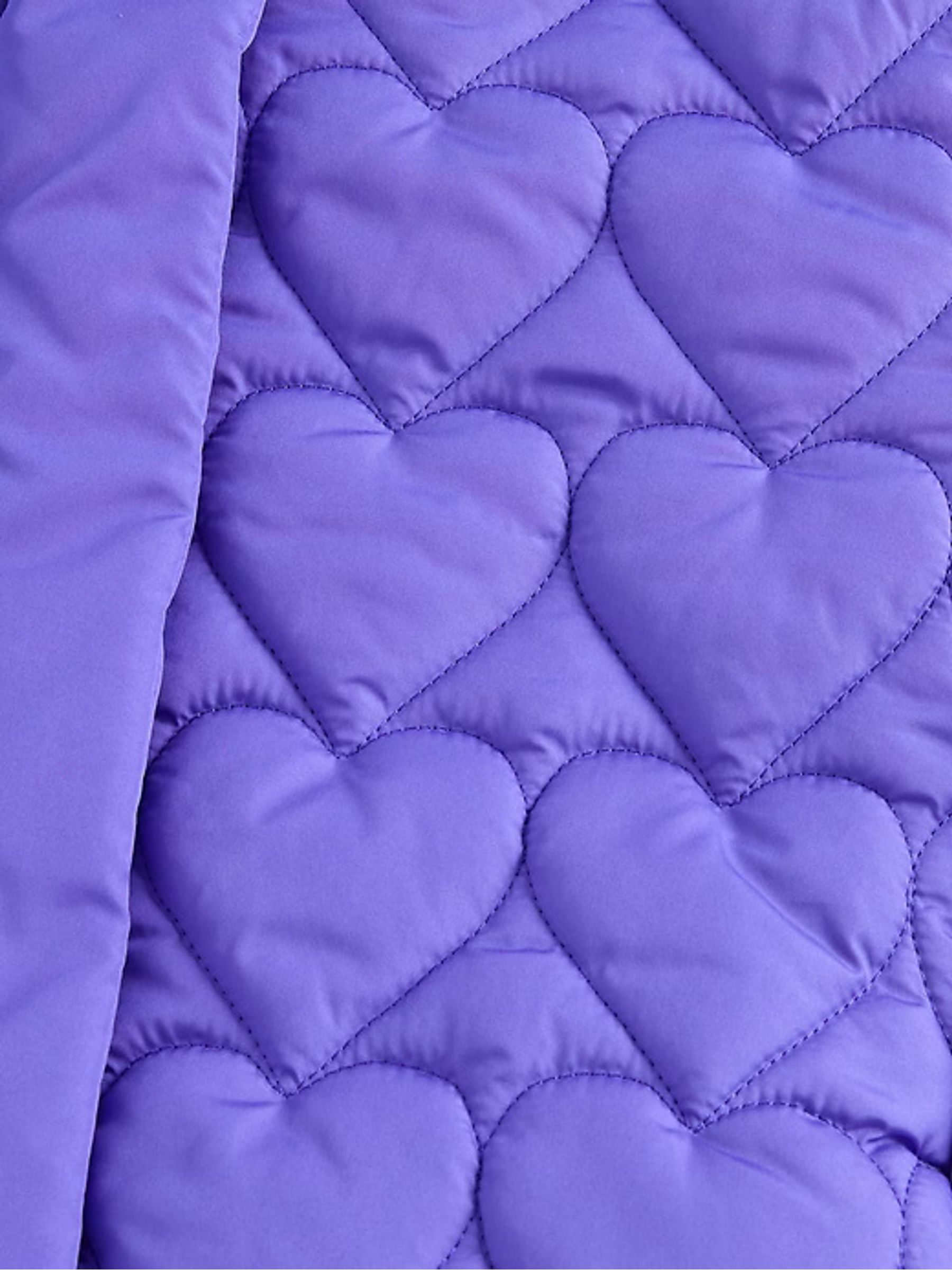 Purple Puffer Jacket (4 - 13Yrs) - Image 6 of 6