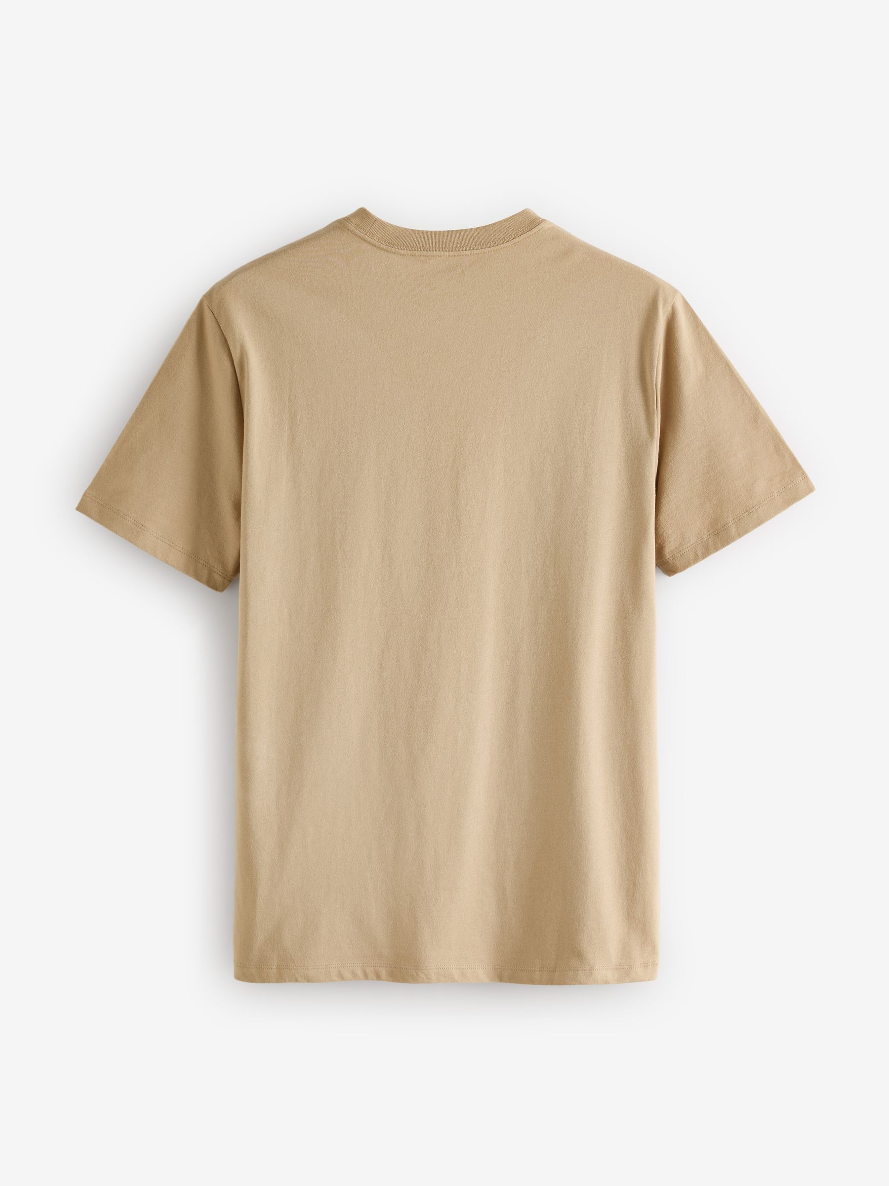 Beige Everyday Soft Logo T-Shirt - Image 2 of 4