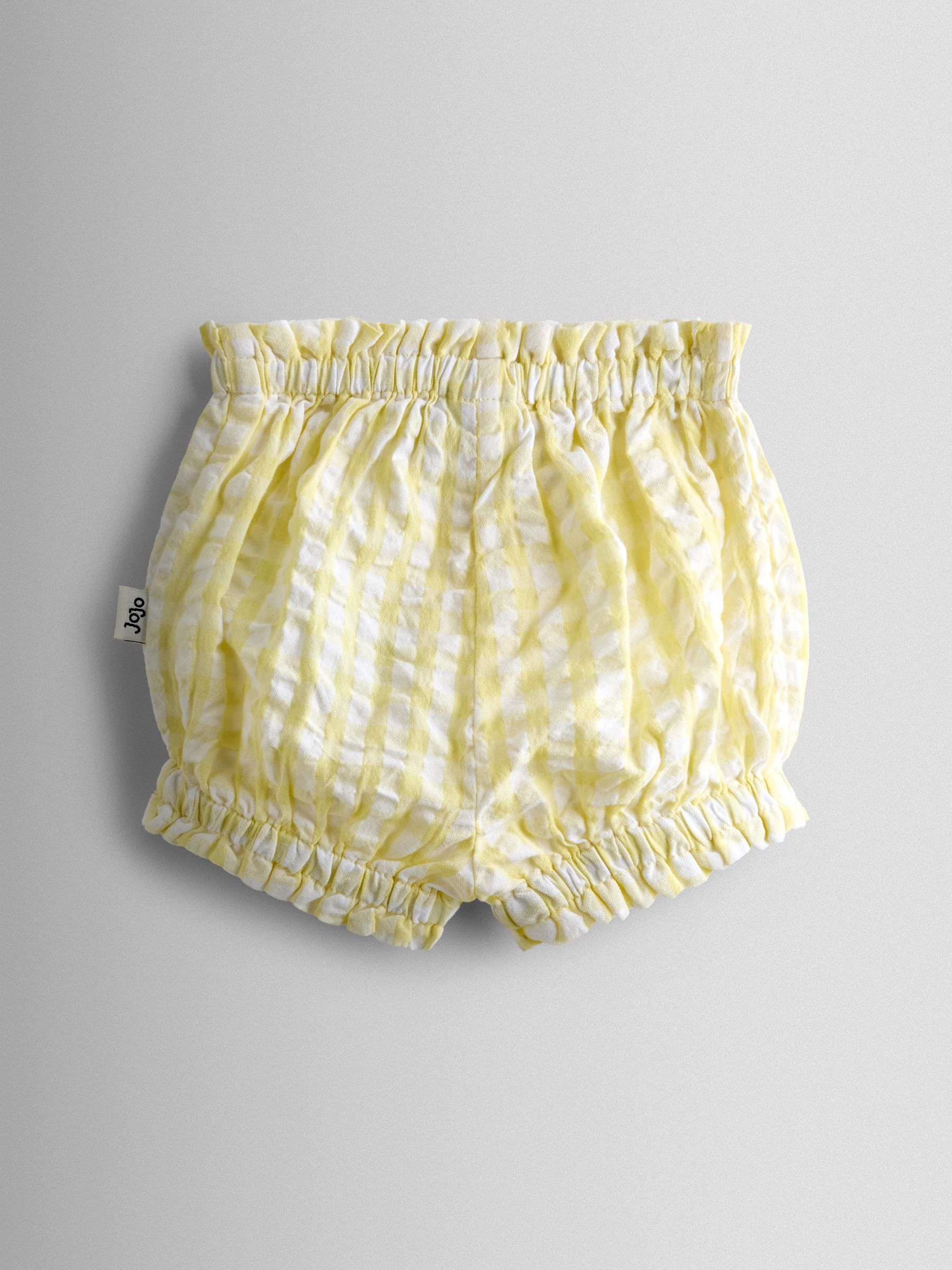Yellow Flopsy Embroidered Top, Short & Headband Set - Image 6 of 8