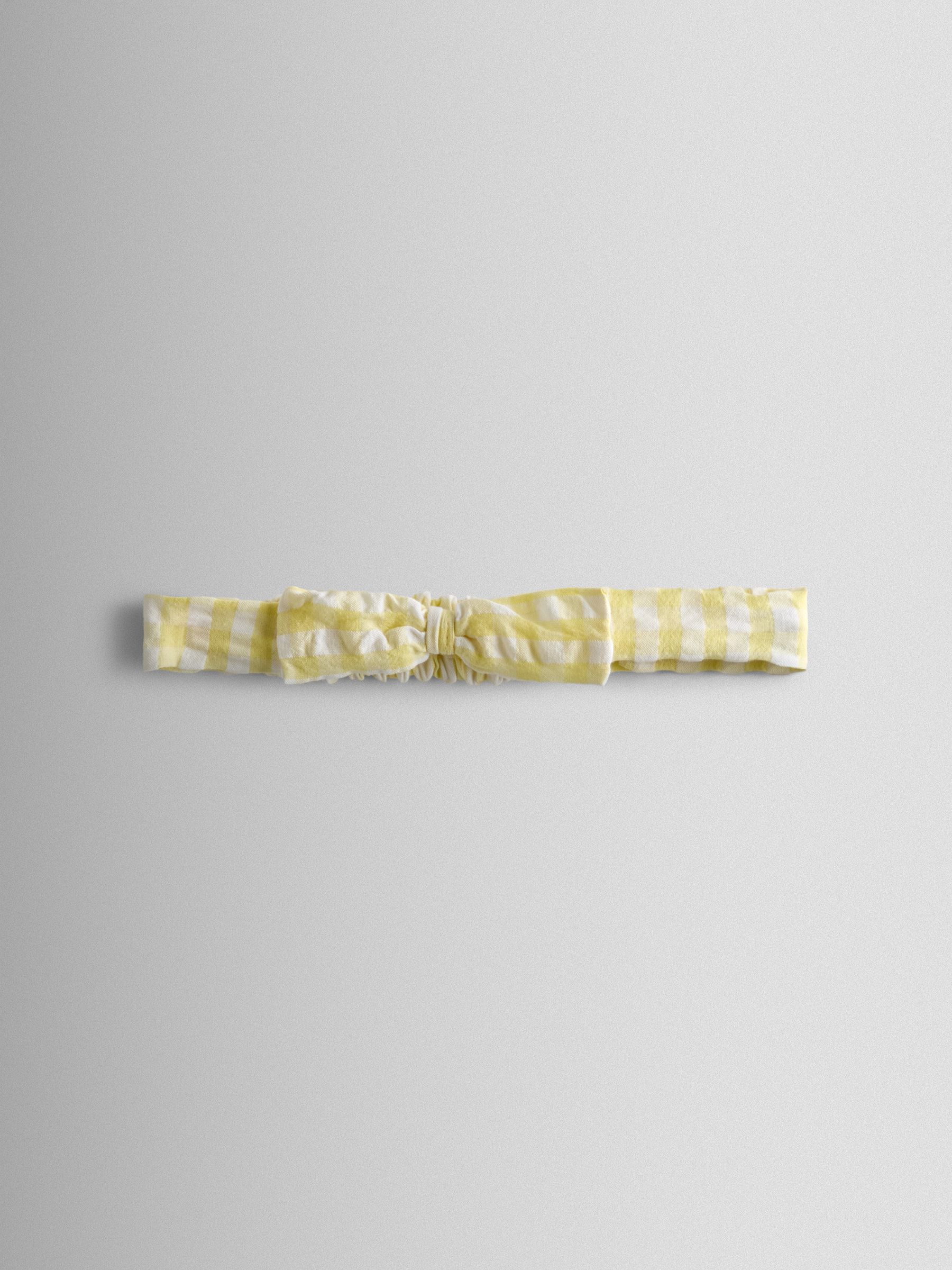 Yellow Flopsy Embroidered Top, Short & Headband Set - Image 8 of 8