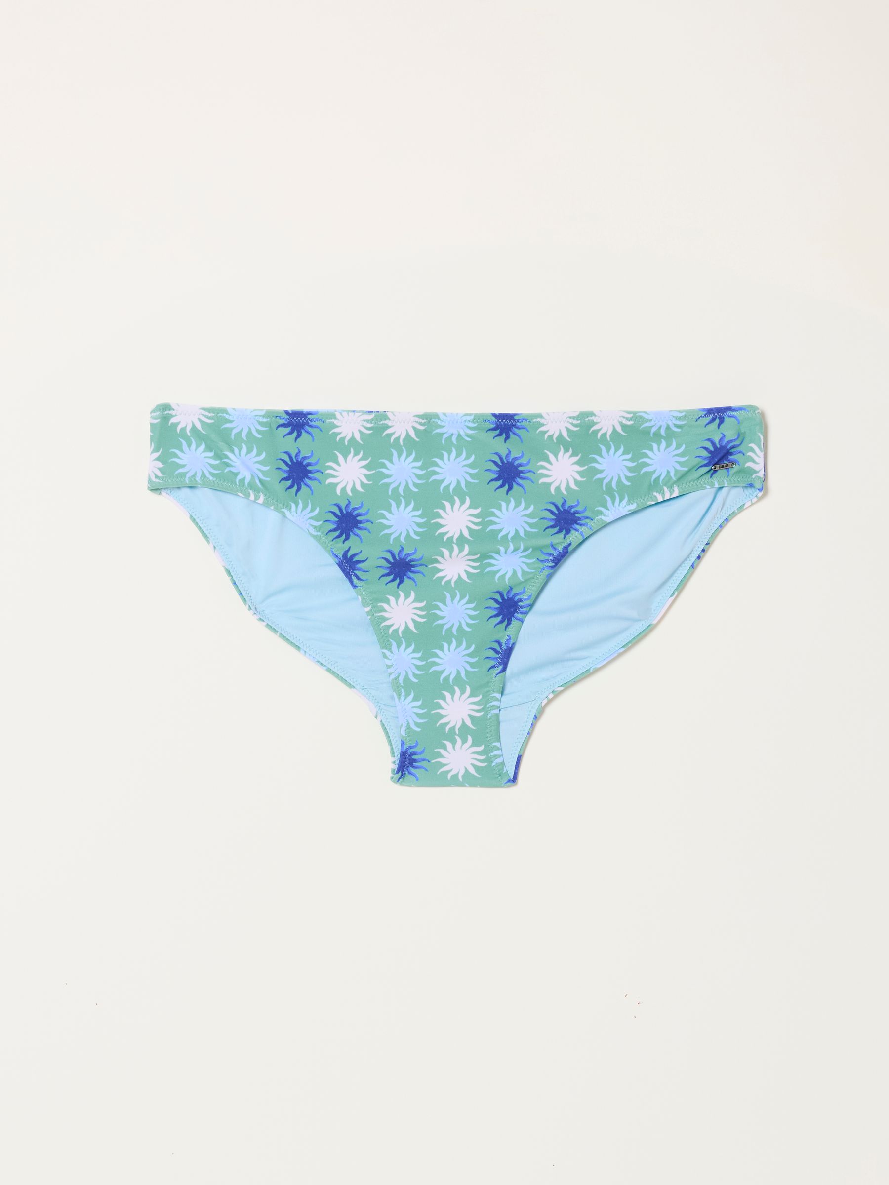 Green Sun Print Sun Print Bikini Bottom - Image 5 of 5
