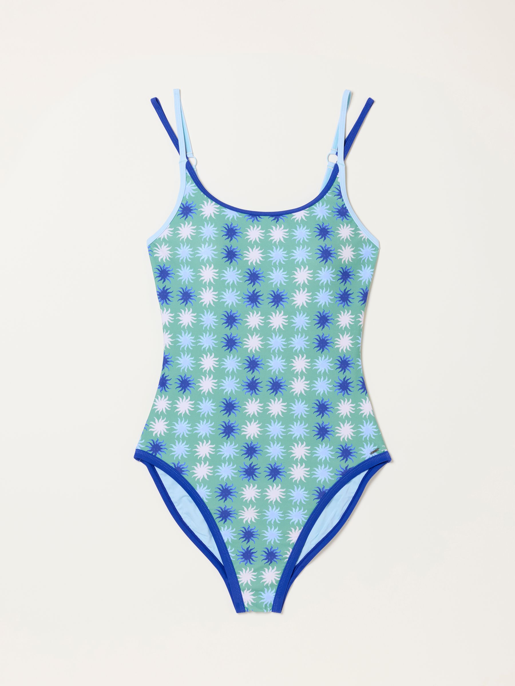 Green Sun Print Swimsuit - Image 7 of 7