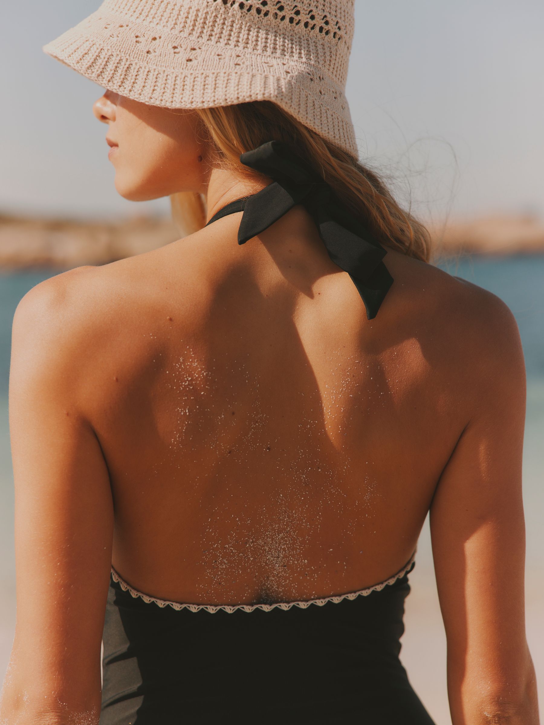 Cornelli Black Cornelli Halter Swimsuit - Image 4 of 6