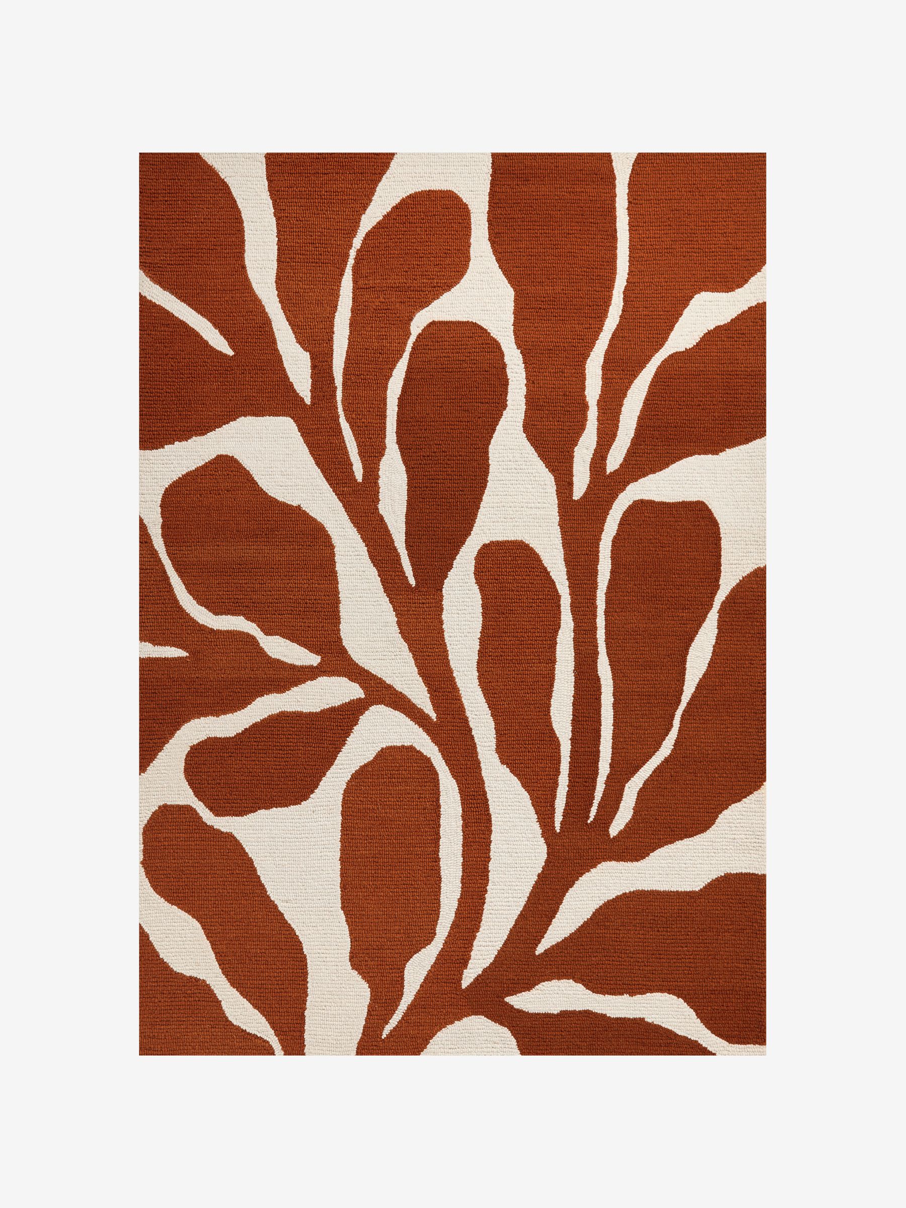 Carragean Wool Tufted Rug in Natural - Image 5 of 5