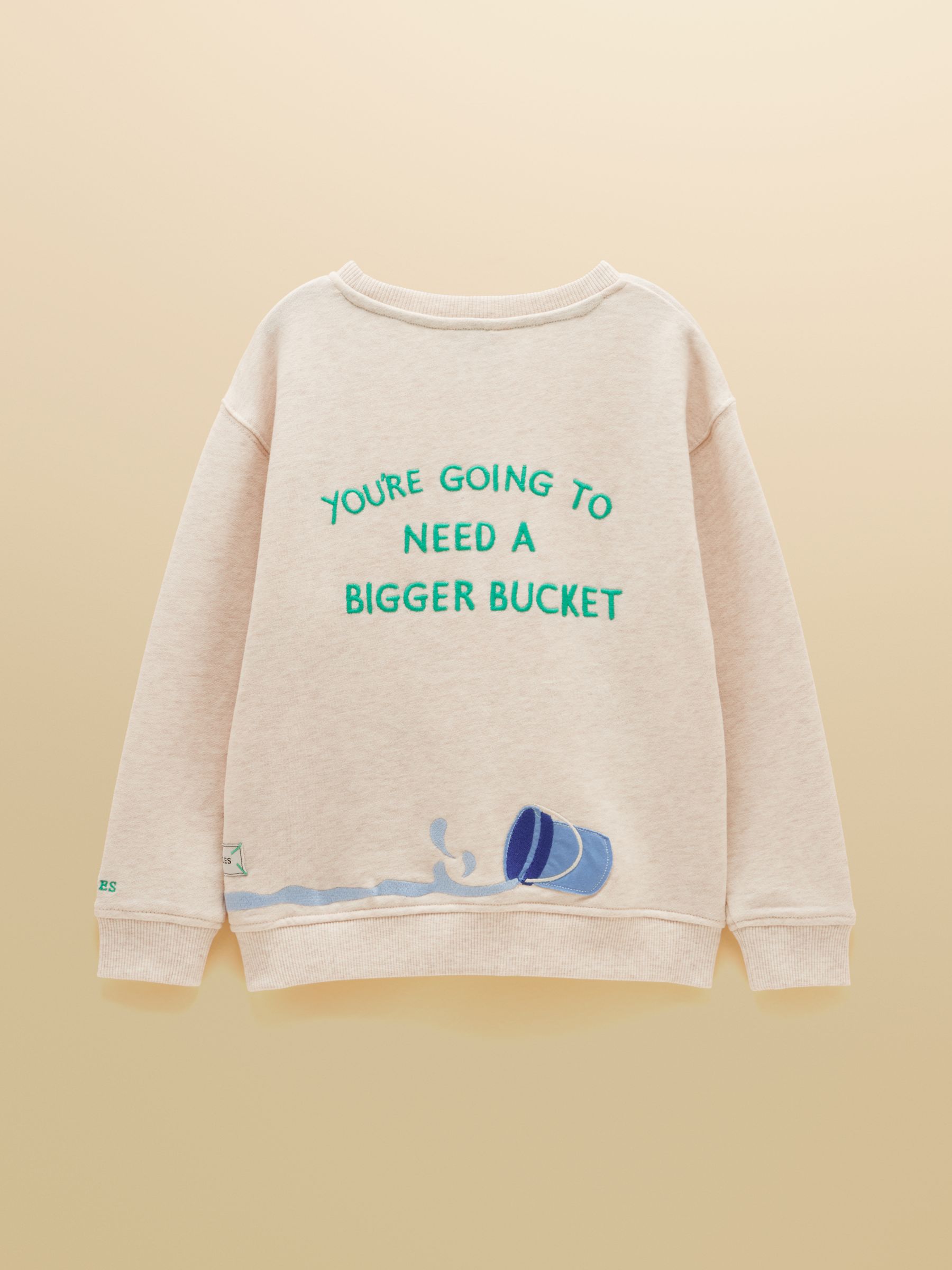 Boys' Oatmeal Applique Sweatshirt - Image 2 of 6