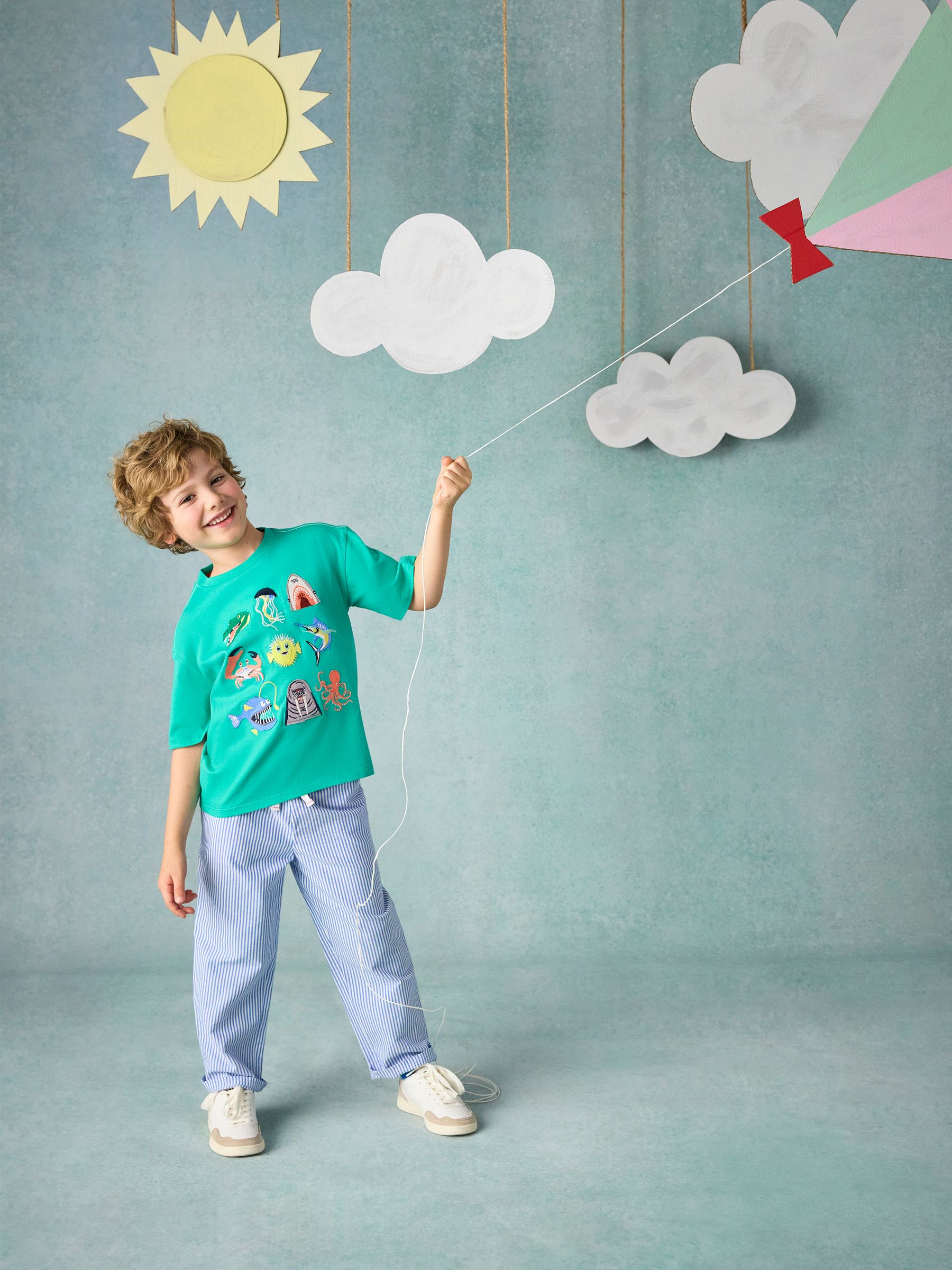 Boys' Archie Green Applique Graphic T-Shirt - Image 2 of 7