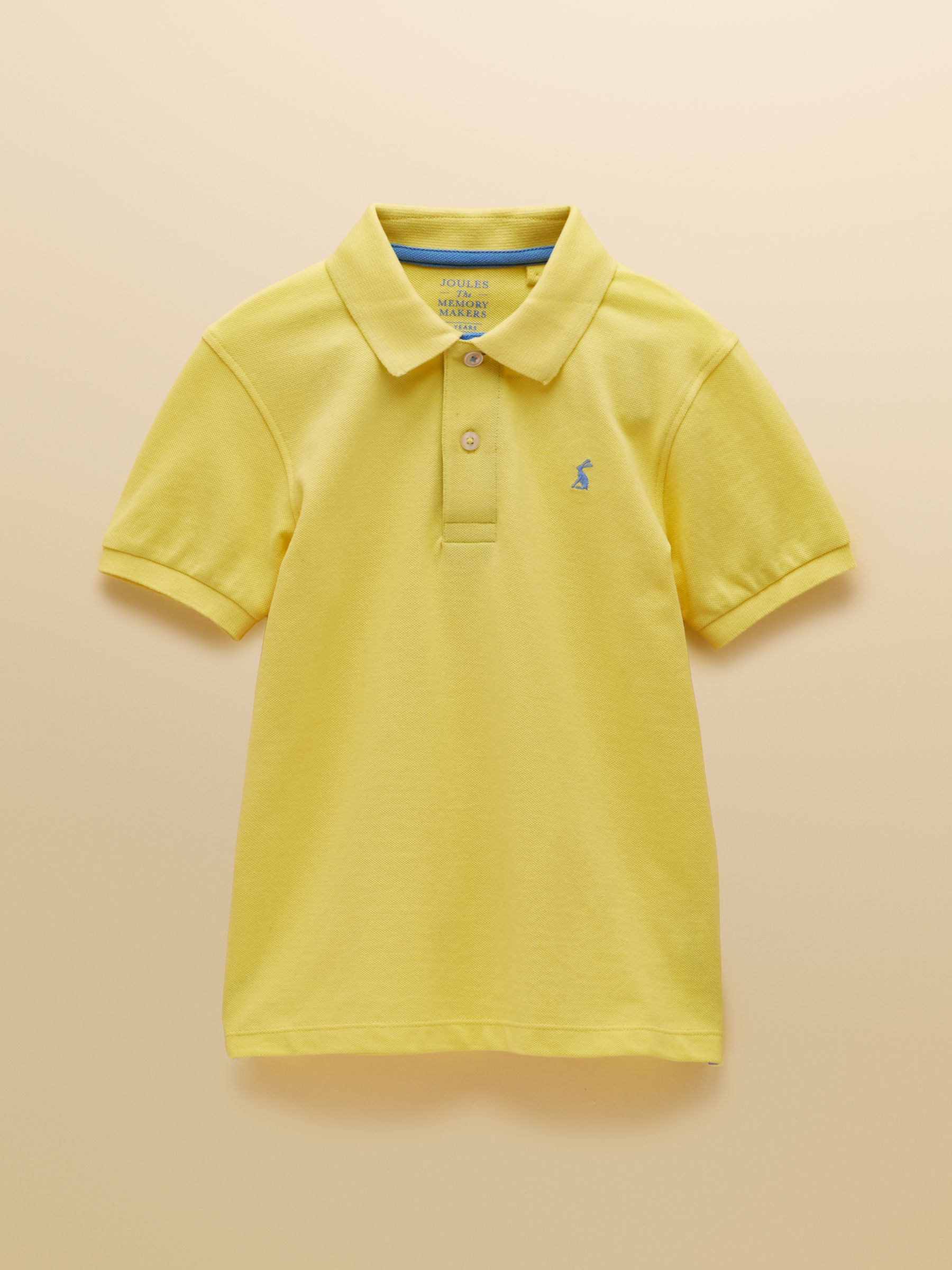 Boys' Woody Blue & Yellow Pack Of Three Cotton Polo Shirt - Image 2 of 13
