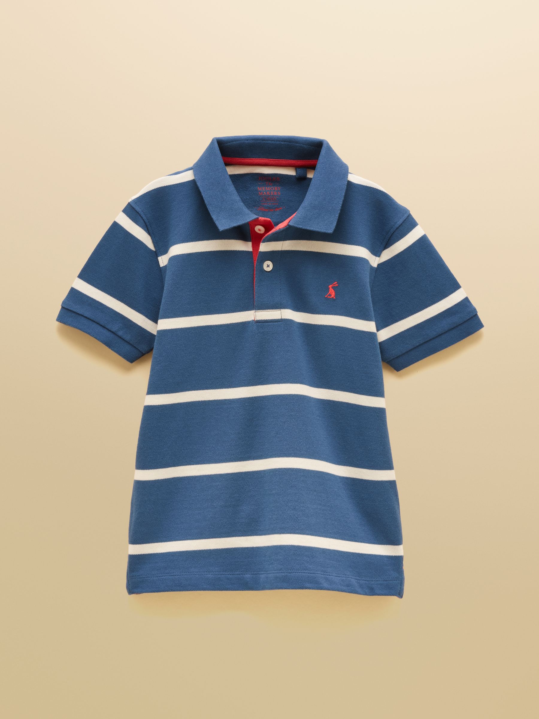Boys' Woody Blue & Yellow Pack Of Three Cotton Polo Shirt - Image 4 of 13