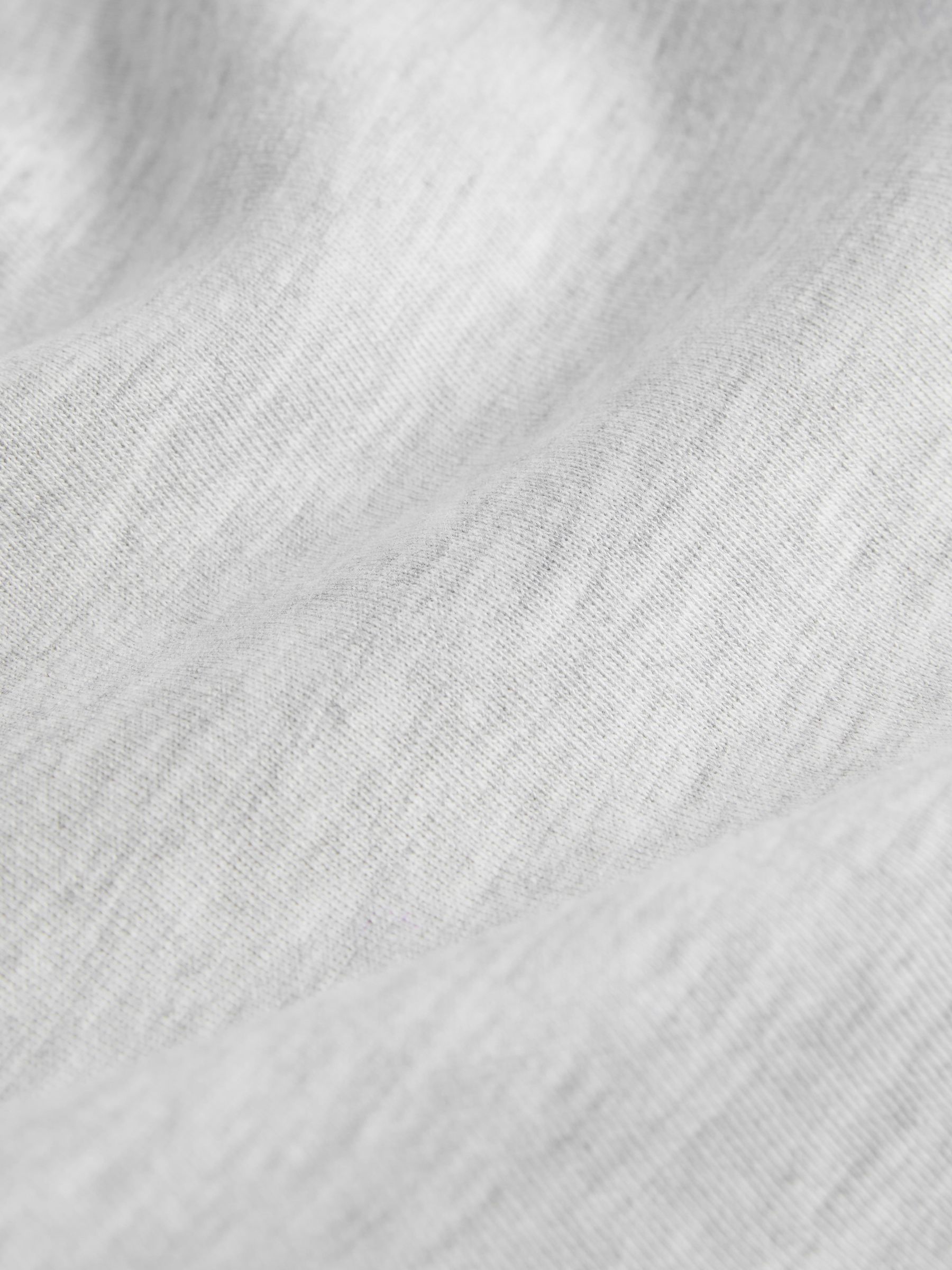 Grey Interlock Cropped Short Sleeve T-Shirt and Wide Leg Joggers Set - Image 5 of 5