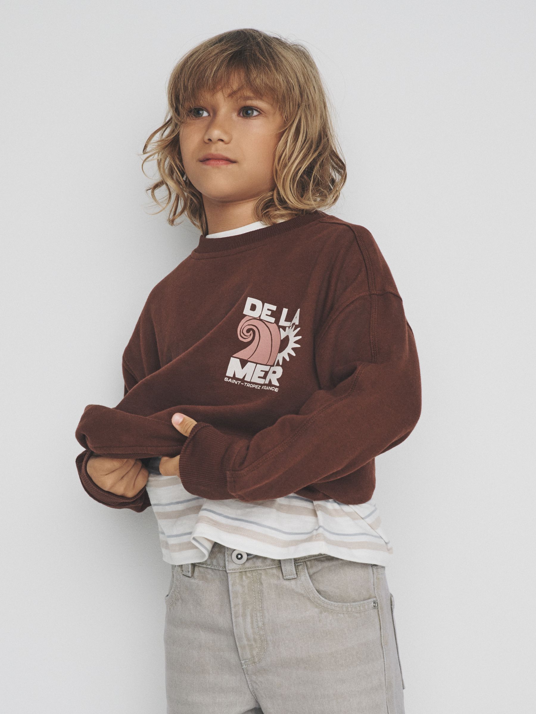 4 Pack Seam Detail Crews Brown/Cream/Pink/Black - Image 1 of 7 4 Pack Seam Detail Crews Brown/Cream/Pink/Black - Image 1 of 7