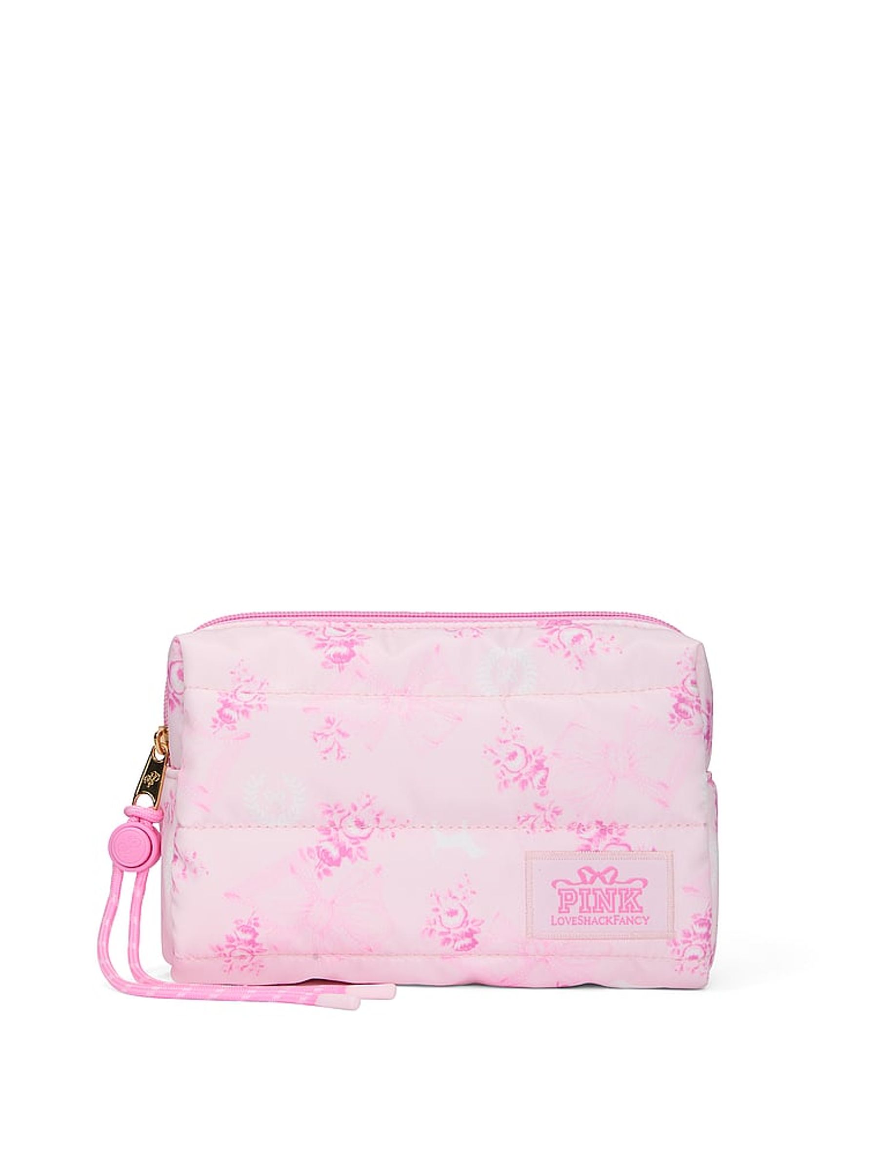 Beaux Icons Pink Makeup Bag - Image 1 of 4