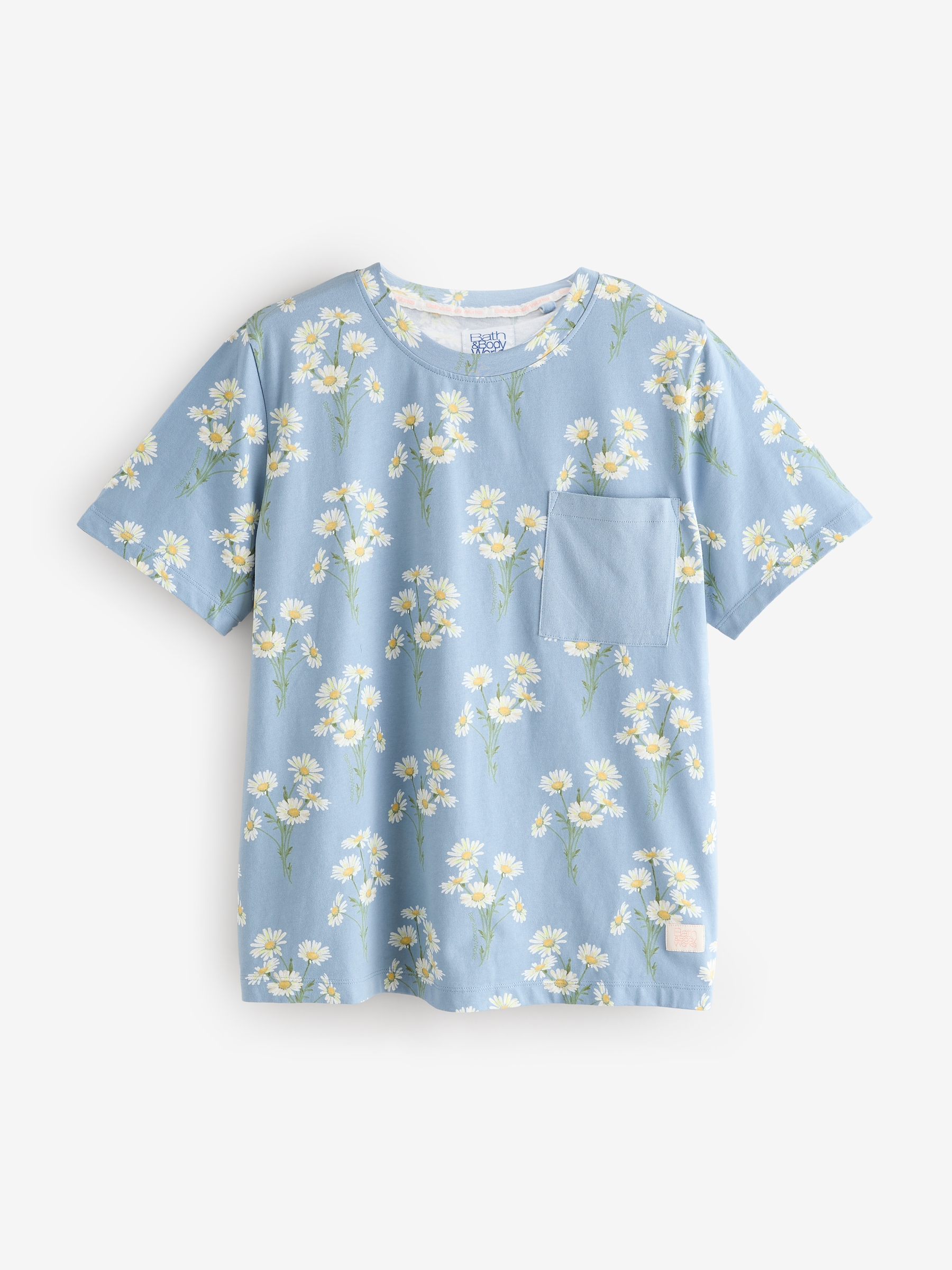 Blue Gingham Daisies Short Pyjamas Set 2 Pack - Image 10 of 15