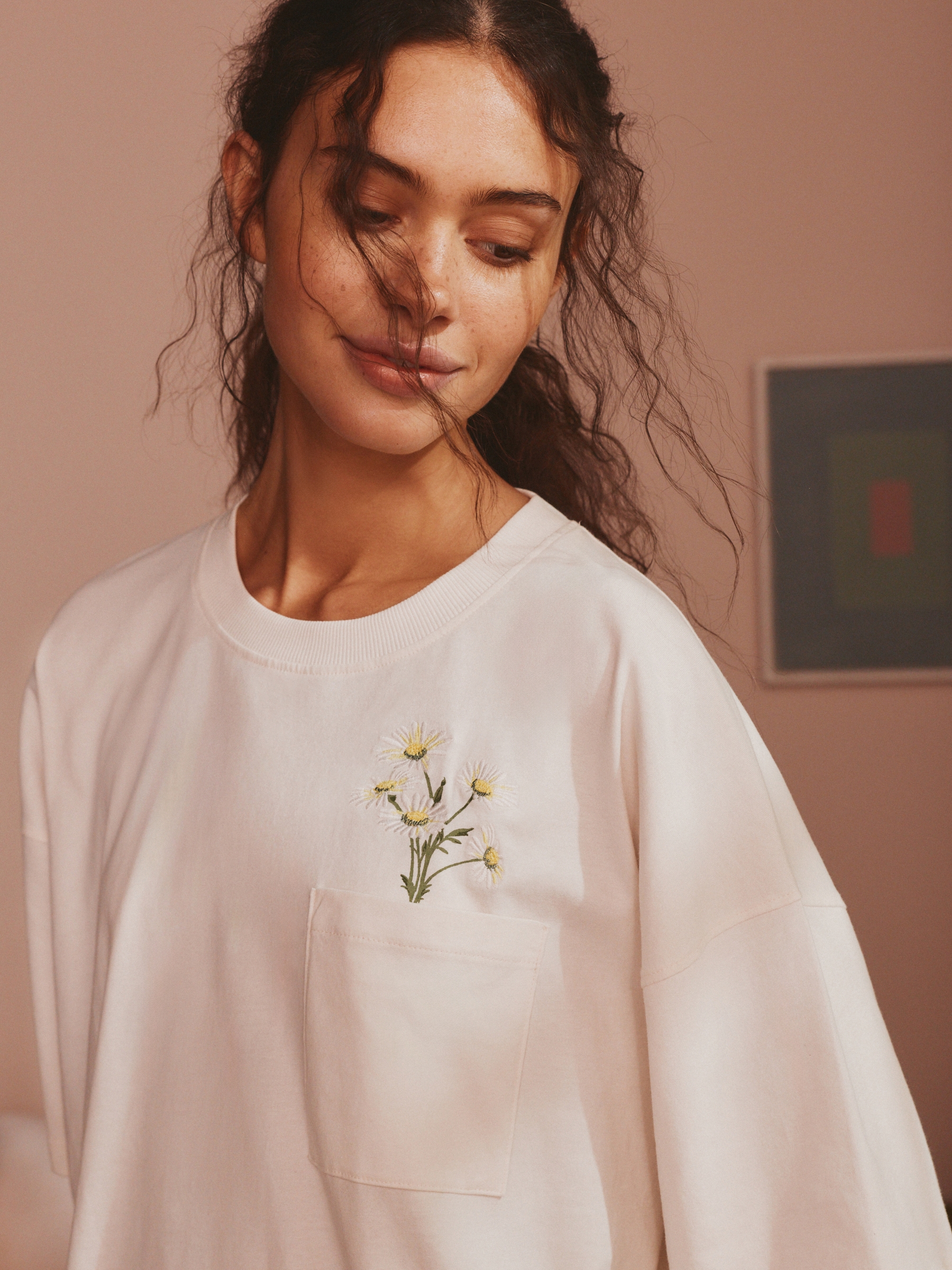 Green Daisies Cycling Shorts and T-Shirt Set - Image 4 of 11