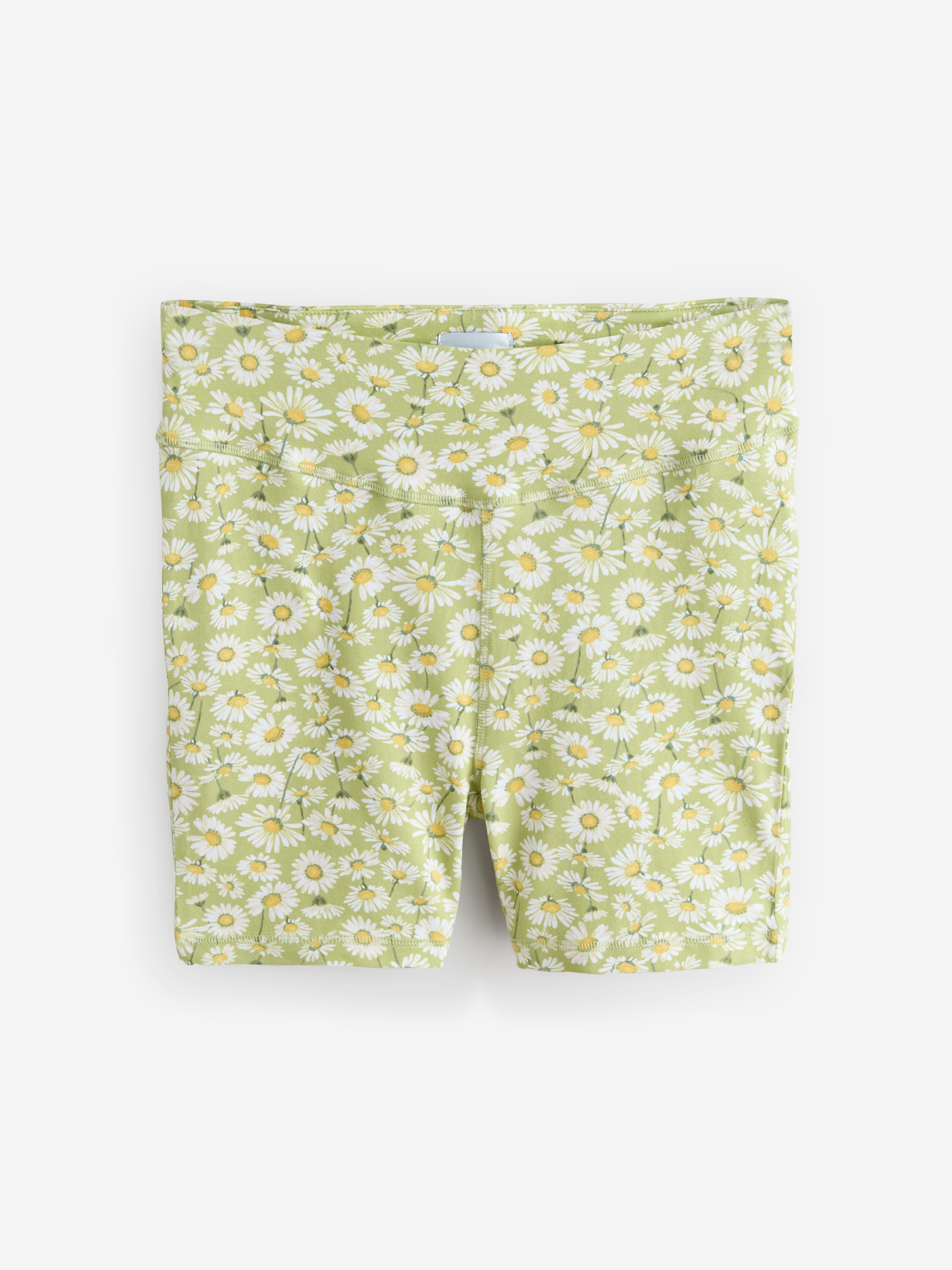 Green Daisies Cycling Shorts and T-Shirt Set - Image 9 of 11