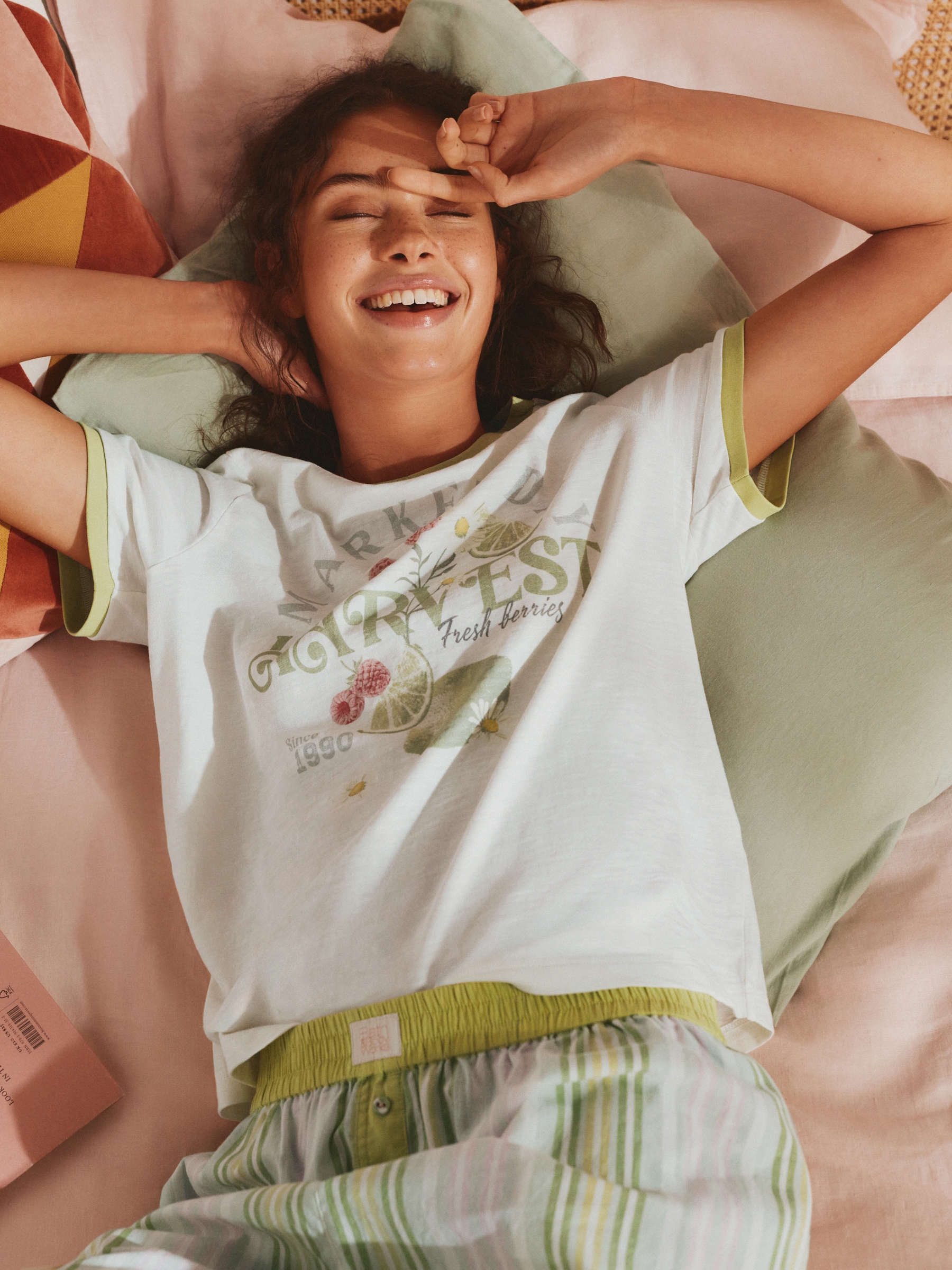 Green Market Day Pyjamas Set - Image 4 of 11