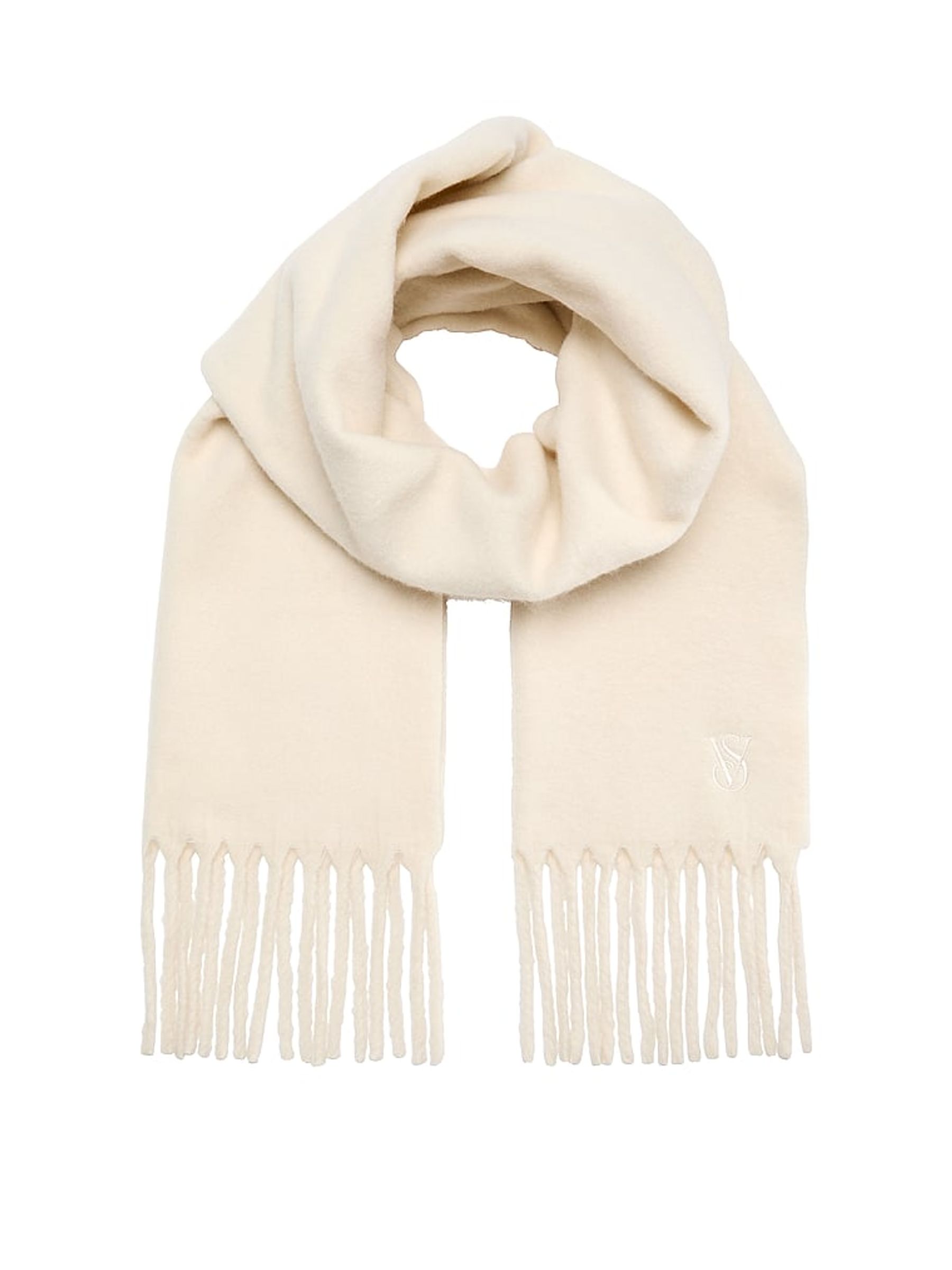 Swan Cream Cosy Blanket Scarf - Image 3 of 3