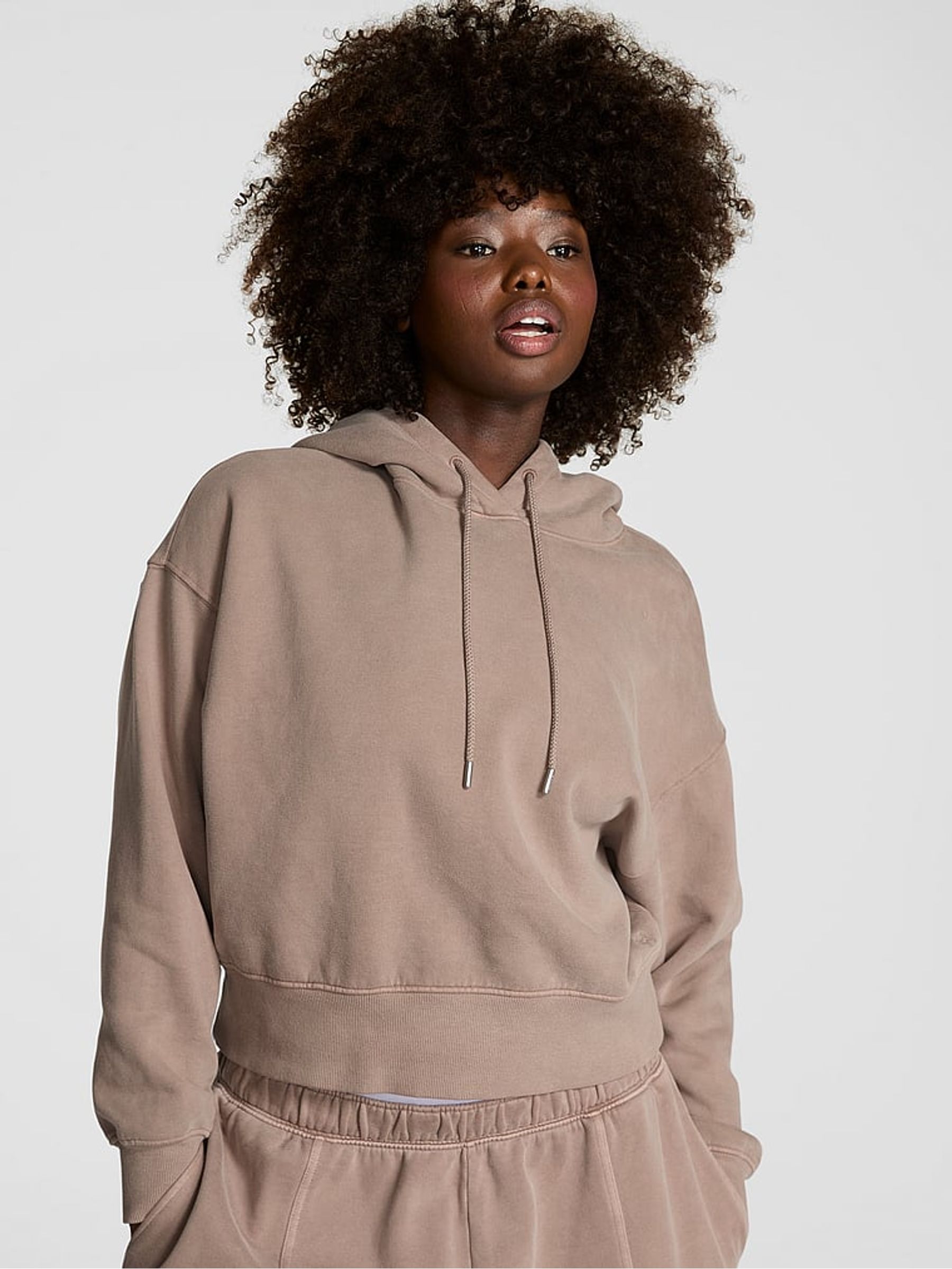 Panama Beige Oversized Hoodie - Image 1 of 2 Panama Beige Oversized Hoodie - Image 1 of 2