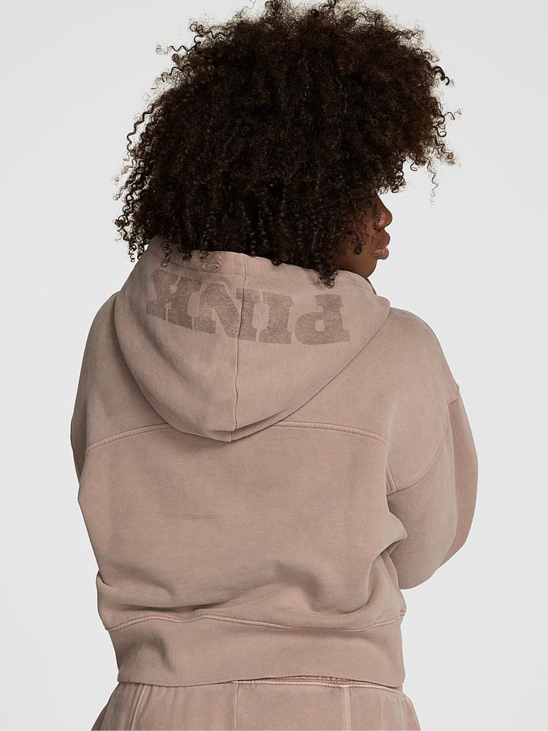 Panama Beige Oversized Hoodie - Image 2 of 2