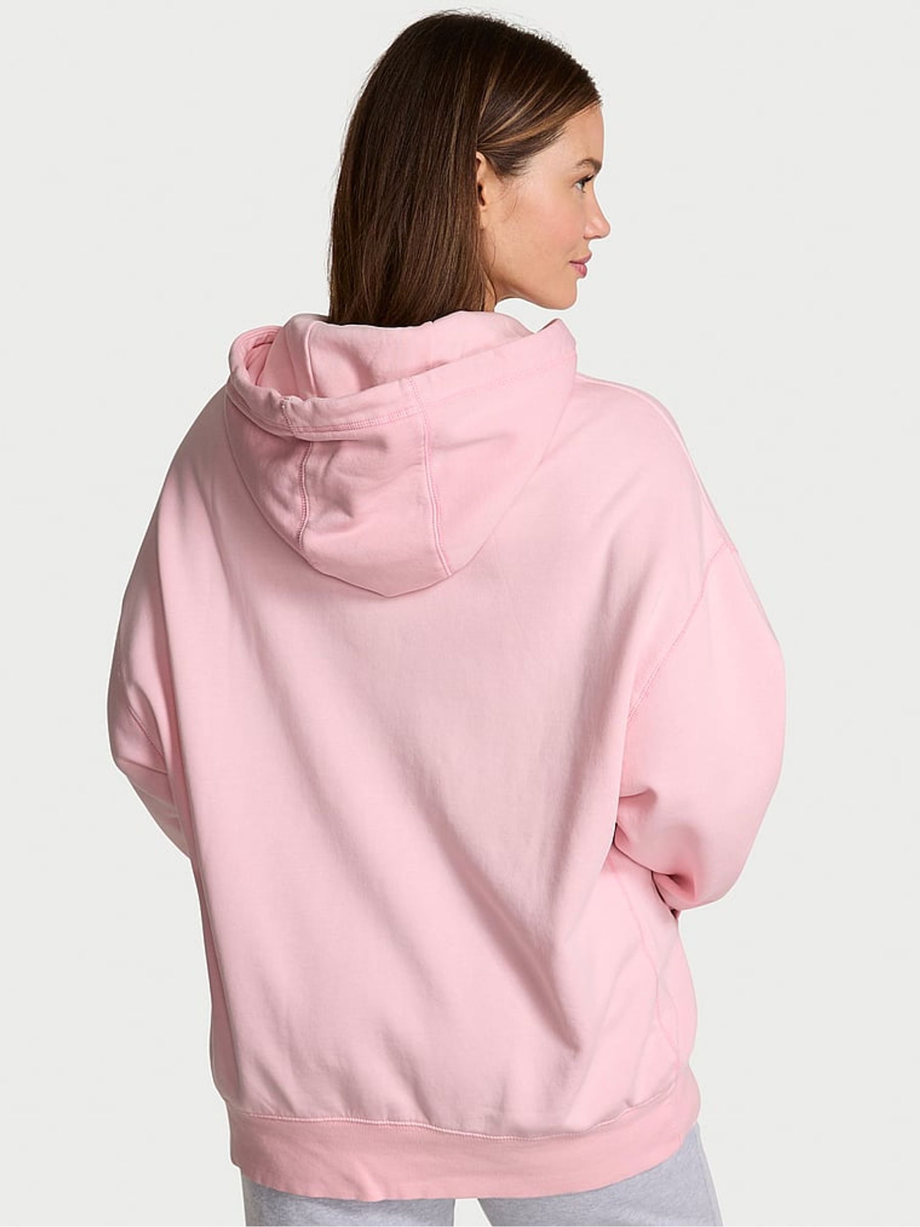 Pretty Blossom Pink Fleece Hoodie - Image 2 of 3