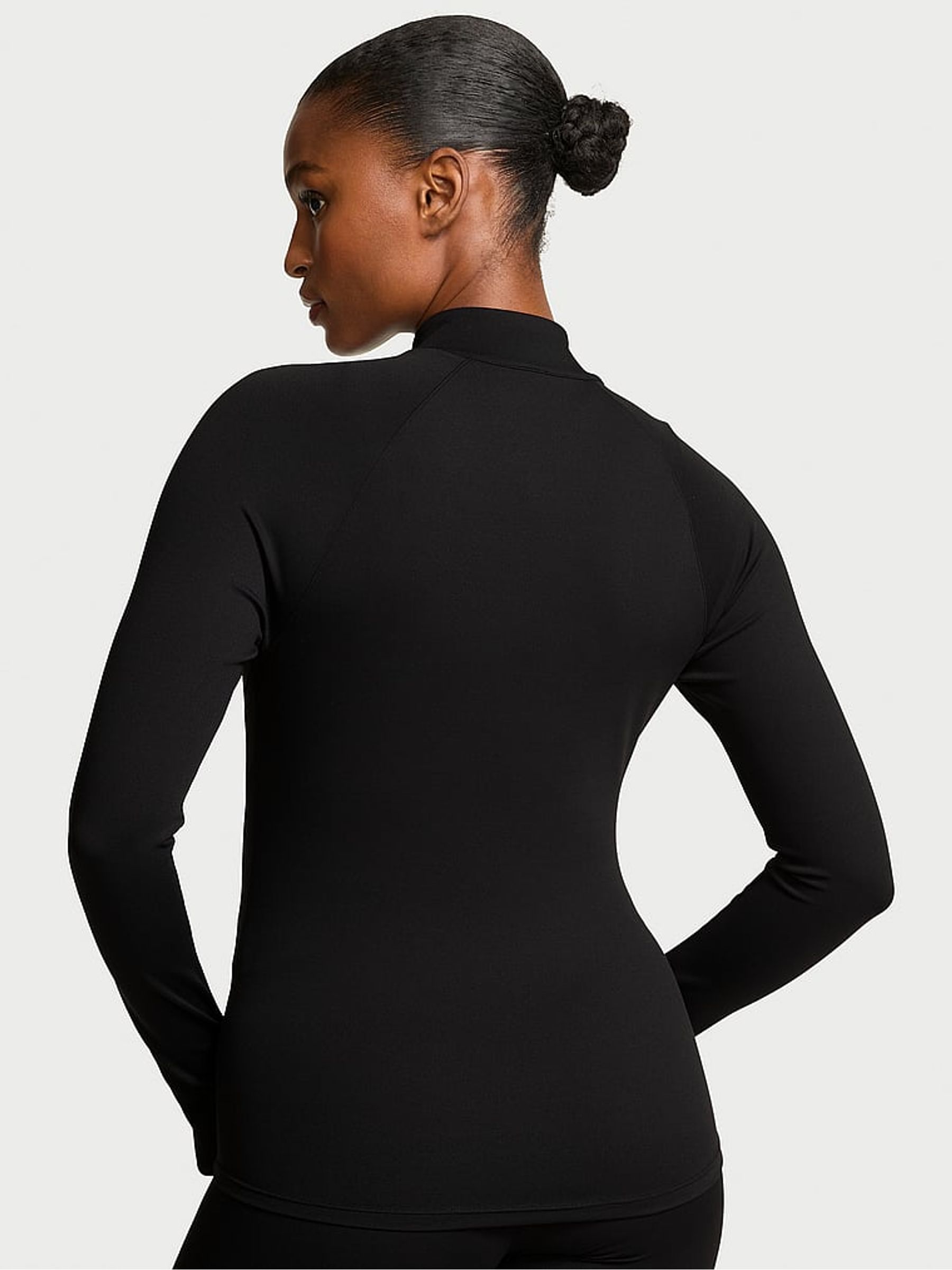 Black Fashion Show Elevate™ Backstage Full Zip Jacket - Image 3 of 4