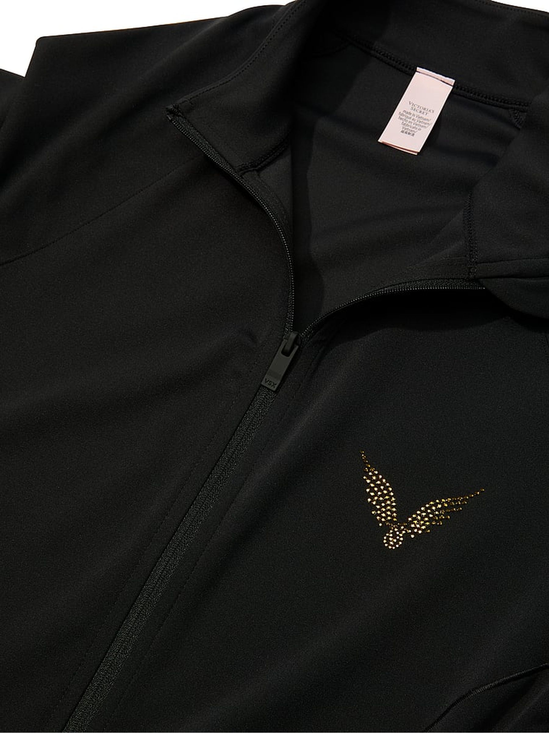 Black Fashion Show Elevate™ Backstage Full Zip Jacket - Image 4 of 4