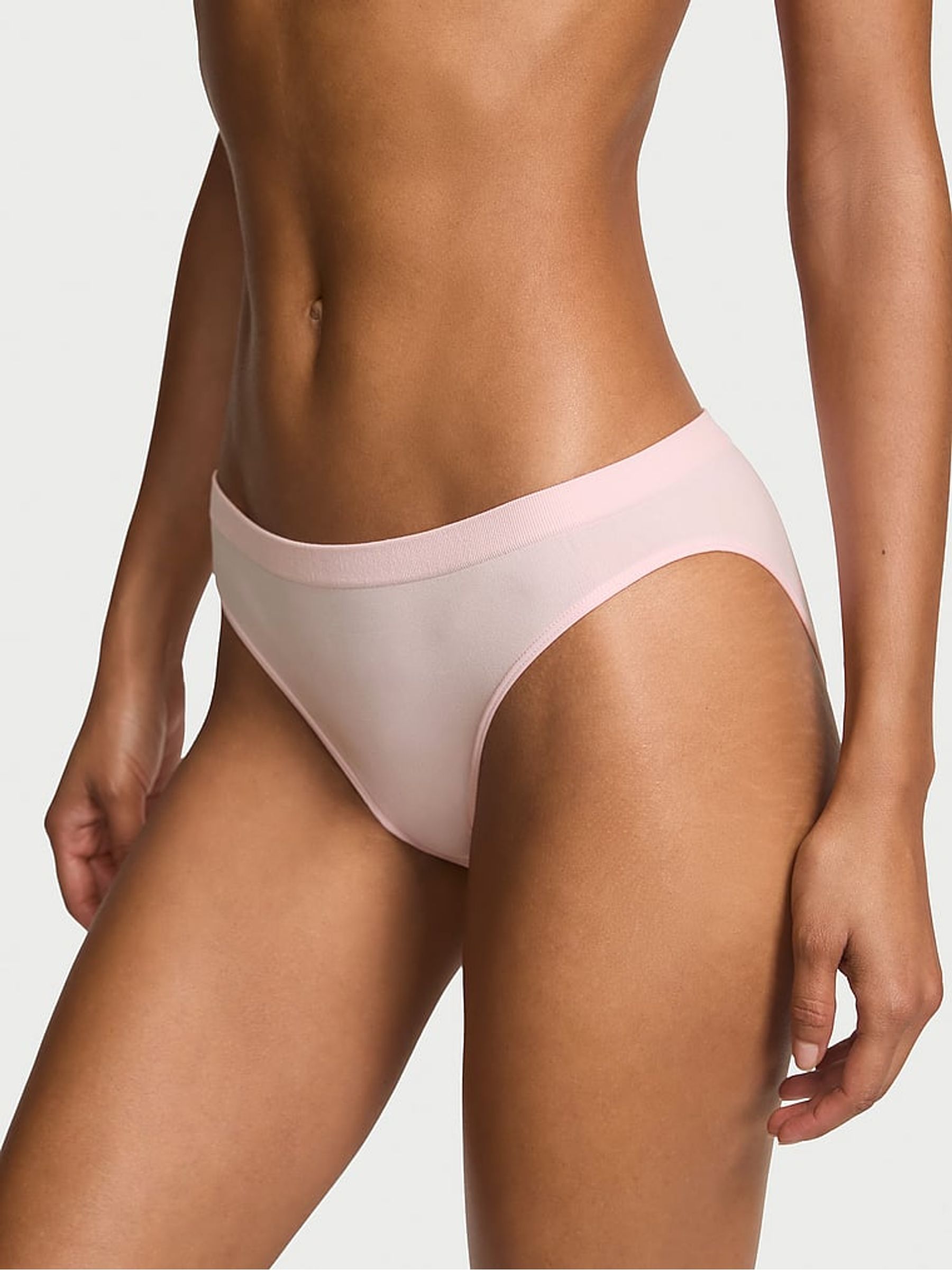 Angel Pink Bow Bikini Knickers - Image 1 of 2