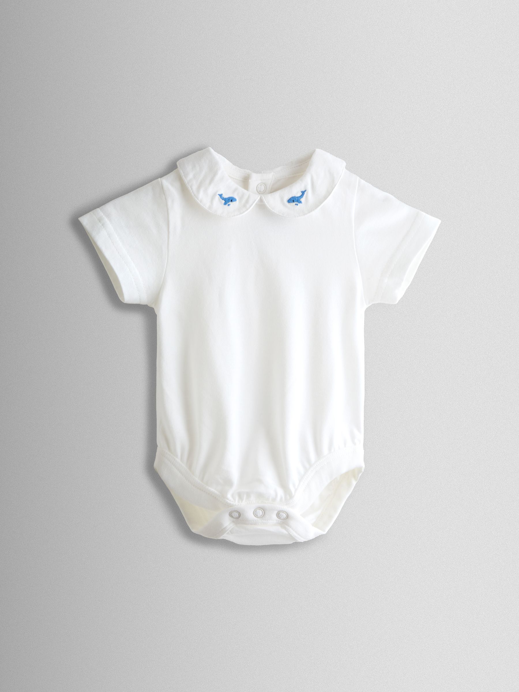 Blue Whale Stripe Dungaree & Body Set - Image 3 of 9