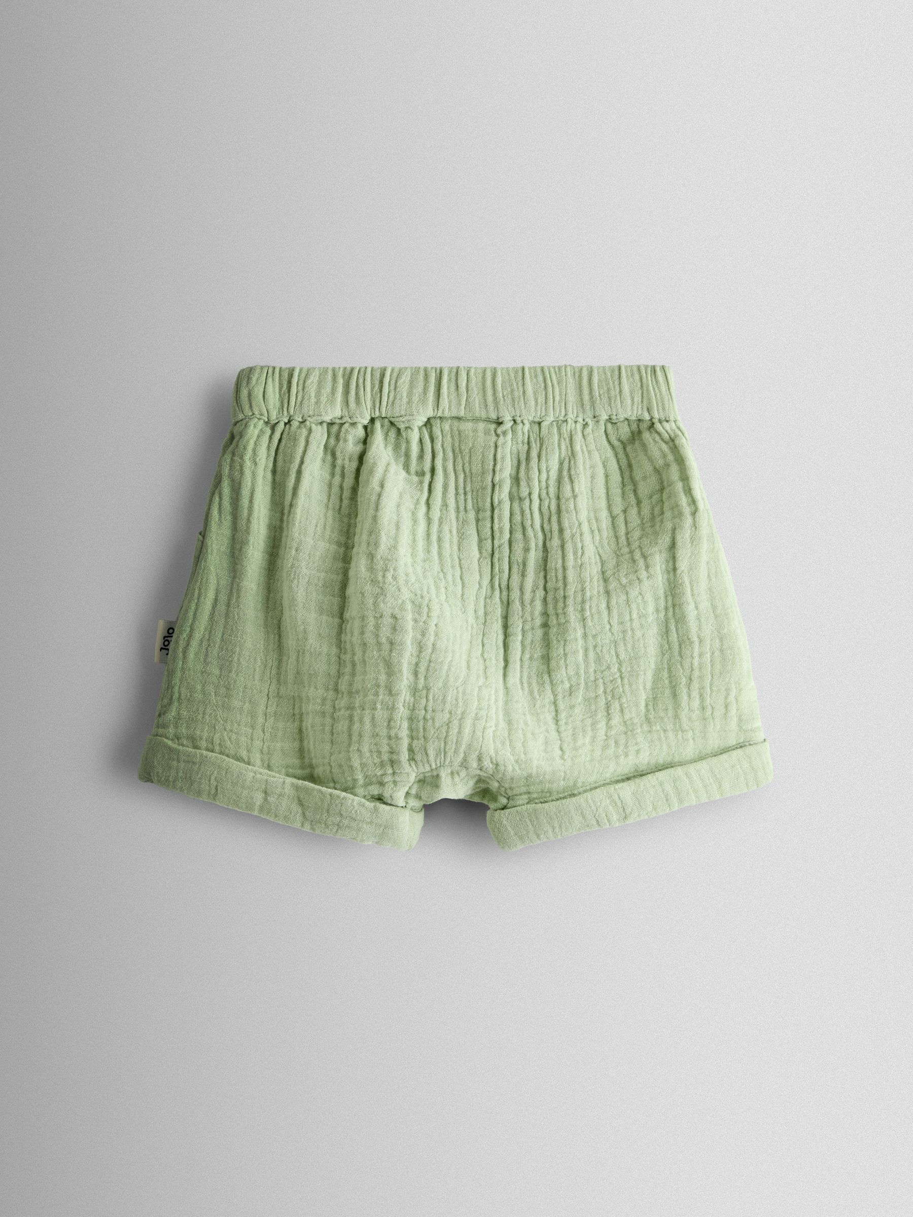 Cream Safari Cheesecloth Top & Short Set - Image 6 of 8