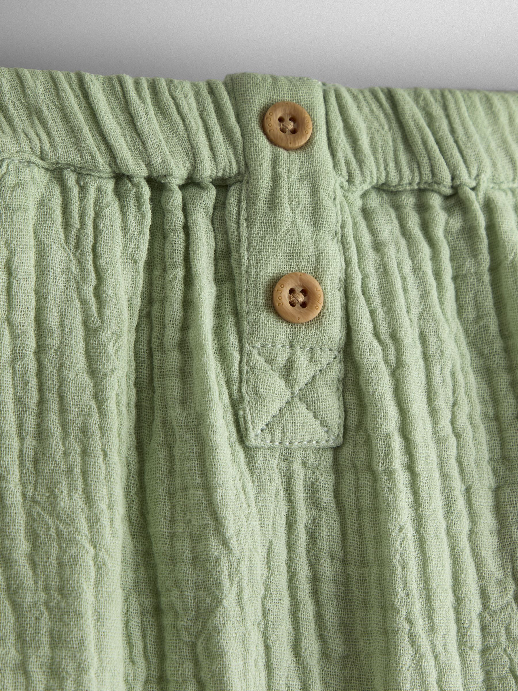 Cream Safari Cheesecloth Top & Short Set - Image 8 of 8