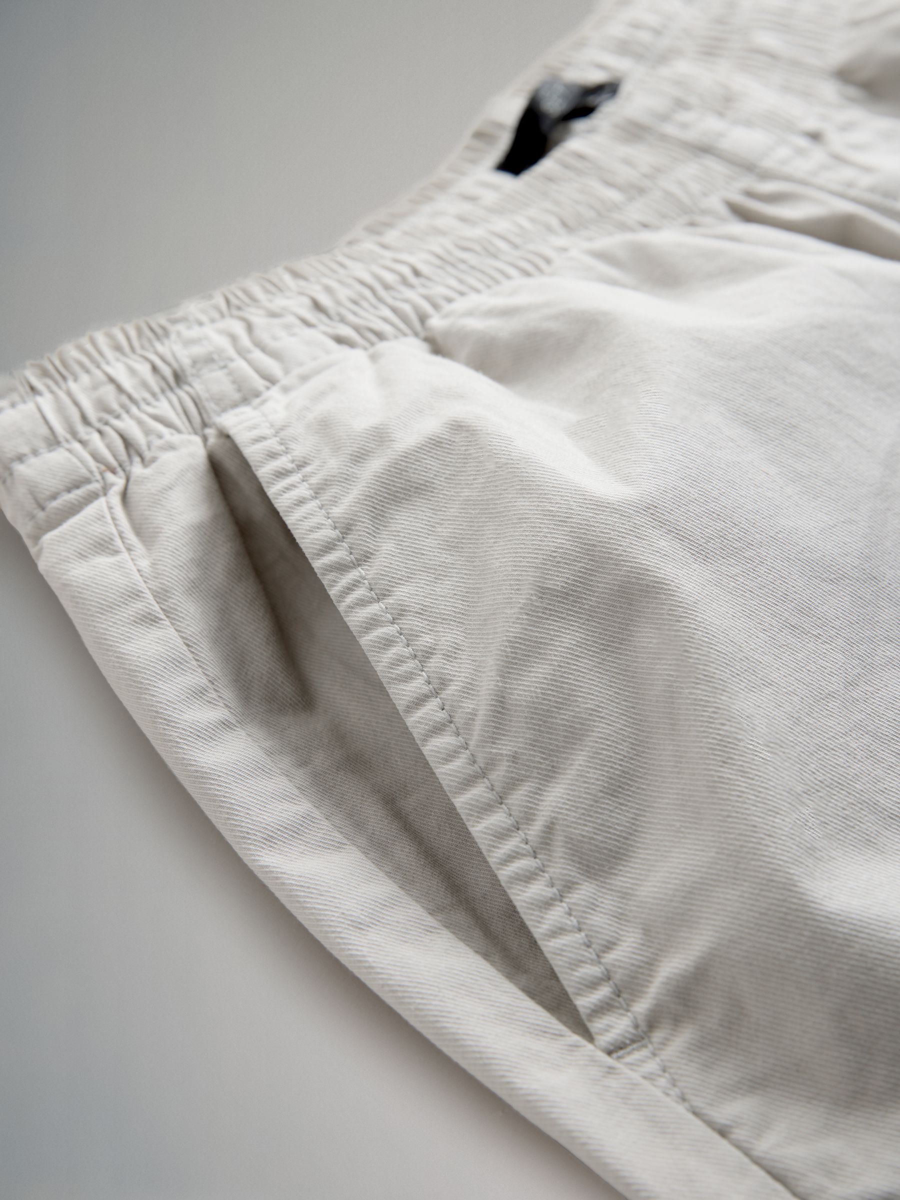 3 Pack Pull On Relaxed Fit Chinos Black/Grey/Light Grey - Image 6 of 6