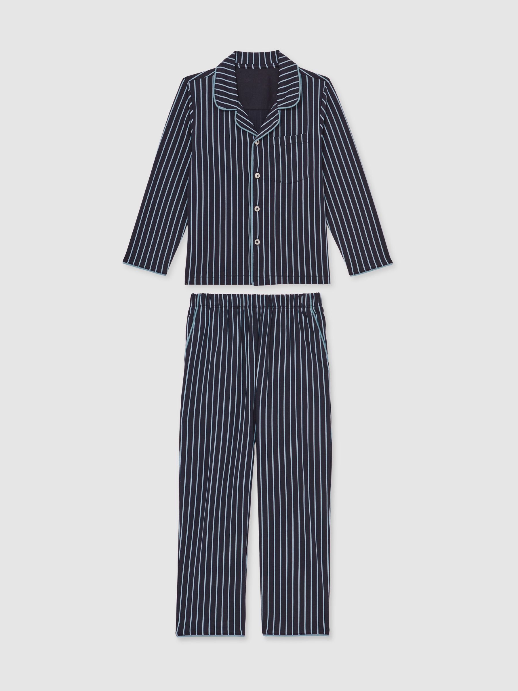 Reiss Slumber Striped Pyjamas Set Unisex Fit - صورة 2 من 6