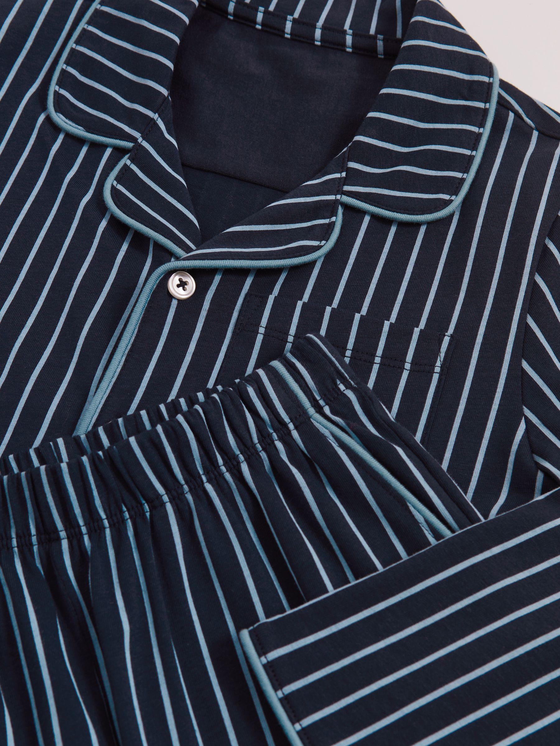 Reiss Slumber Striped Pyjamas Set Unisex Fit - صورة 6 من 6