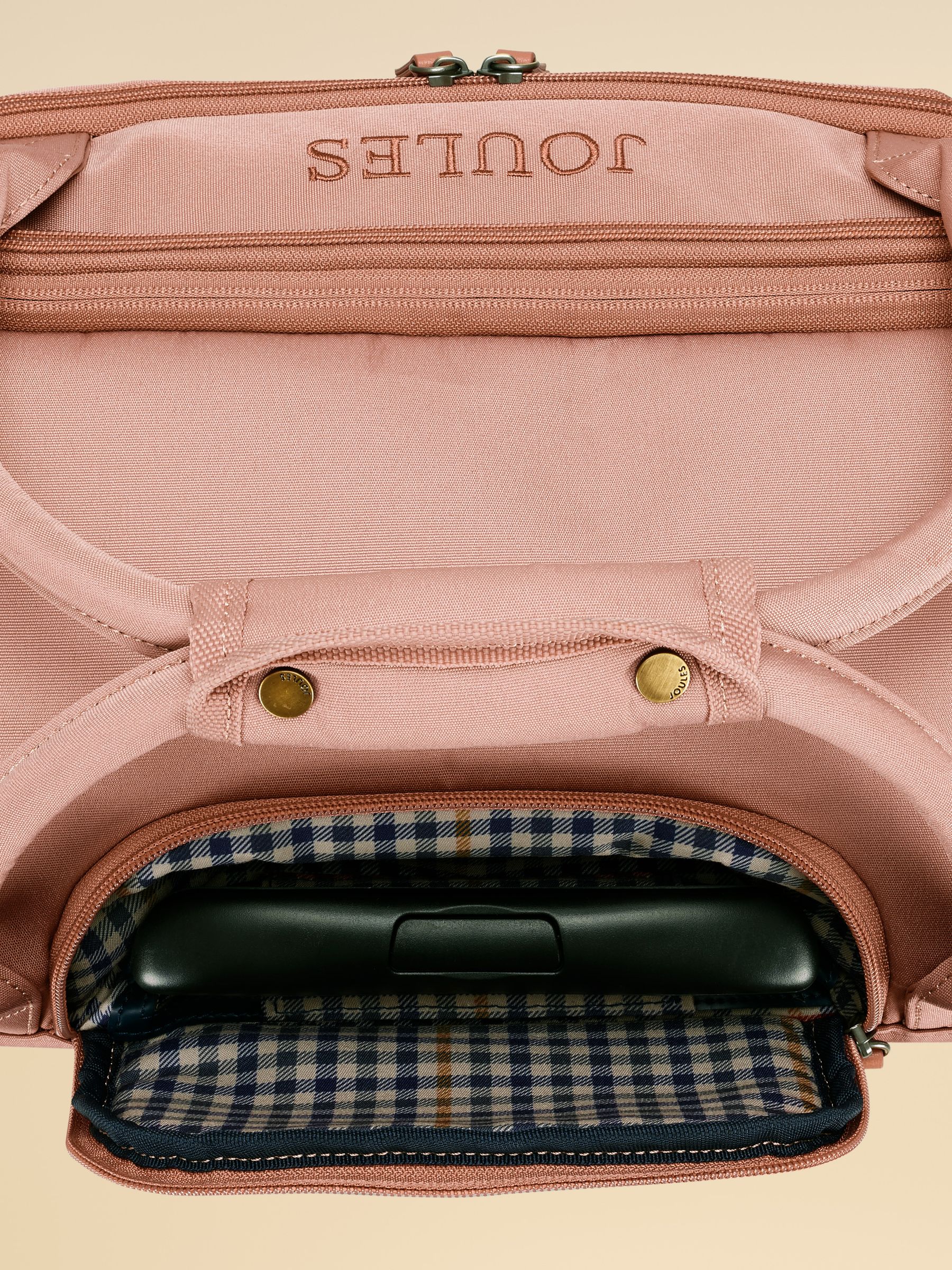Epwell Pink Cabin Four Wheel Soft Suitcase - Image 6 of 6